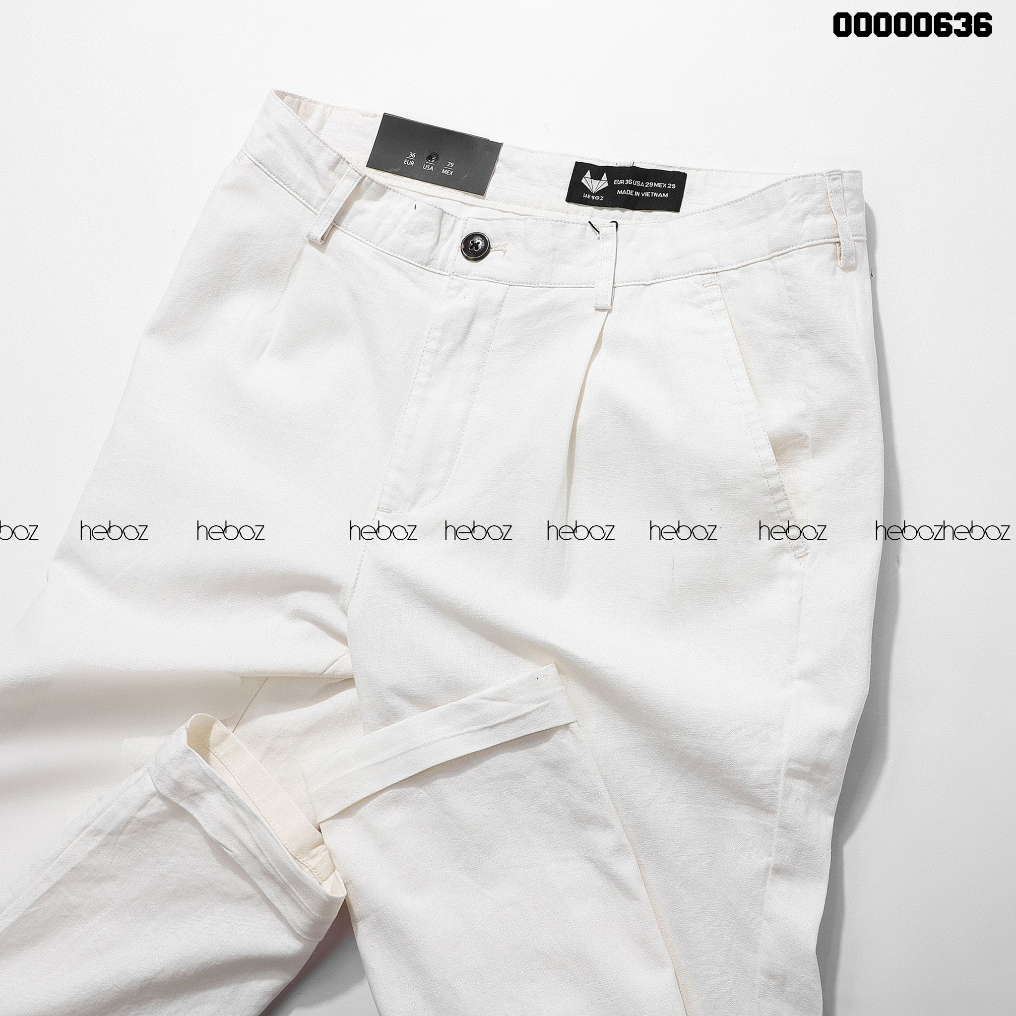 Quần linen Heboz 4M - 00000636