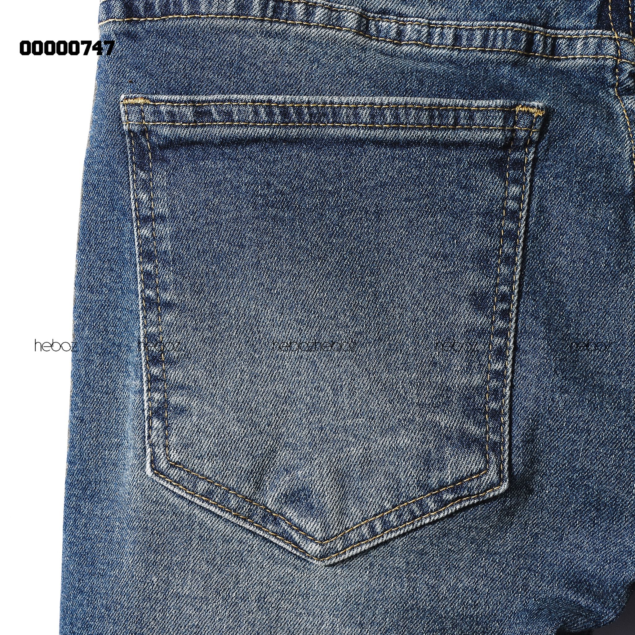 Quần jean Heboz xước skinny 018 - 00000747