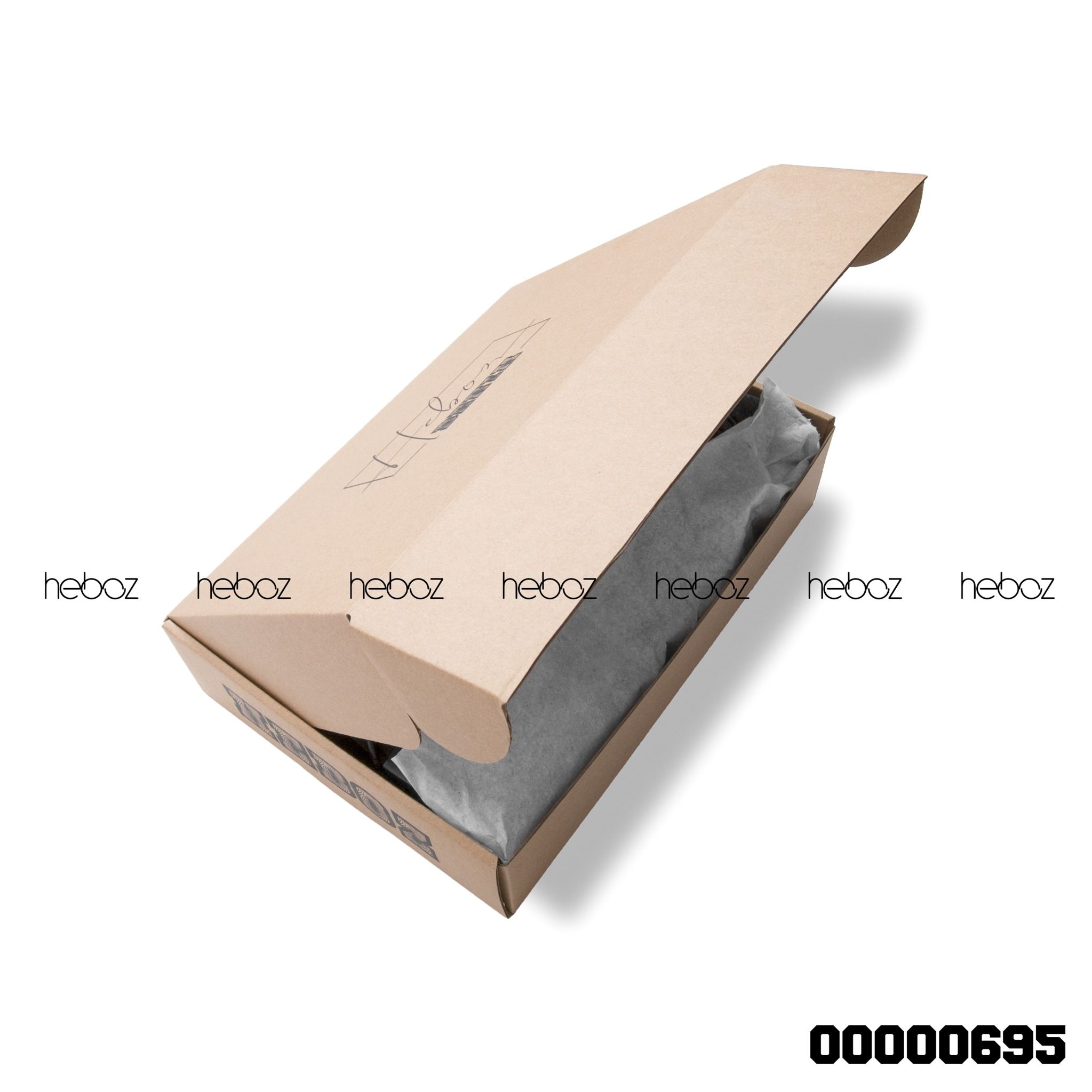 Quần jean Heboz xám rách 1 gối 04 co giãn tốt và đẹp - 00000695