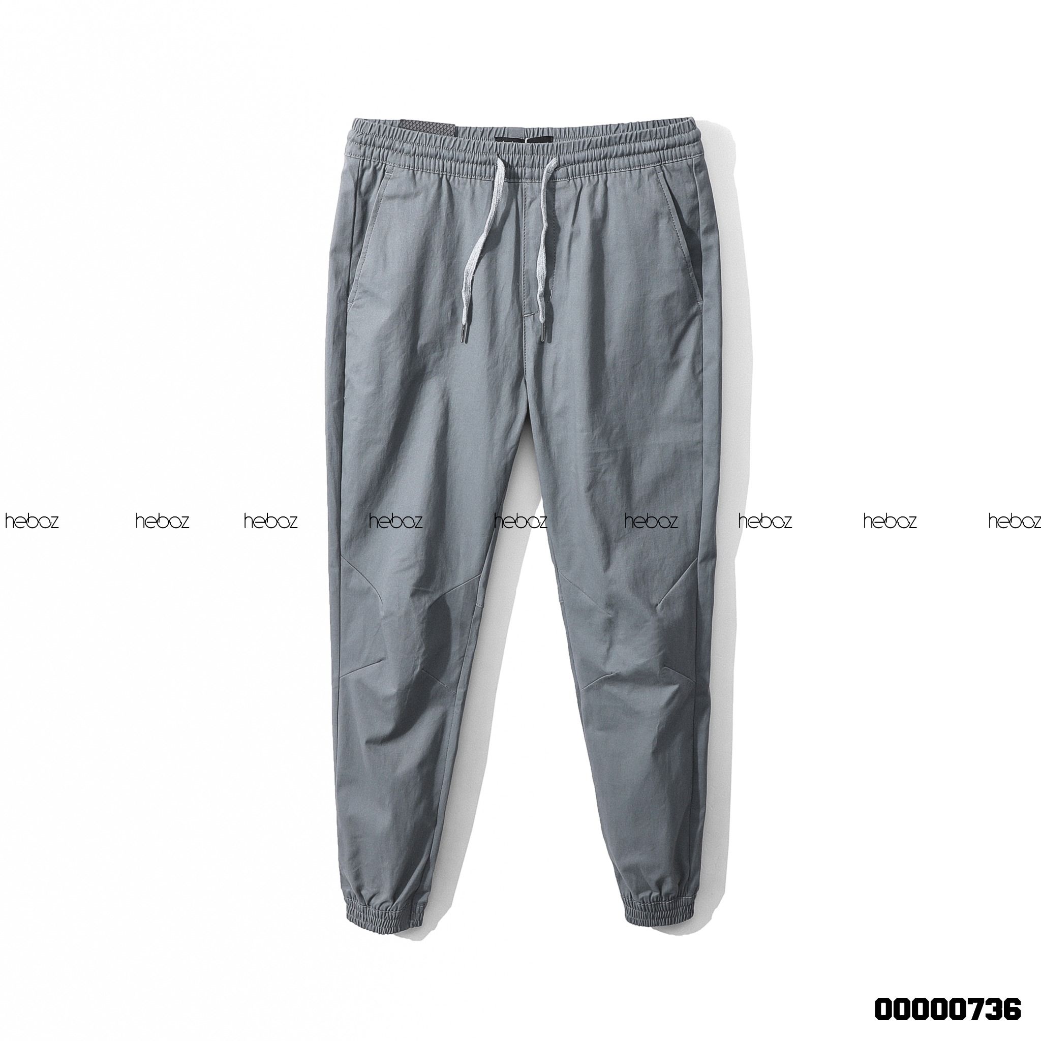 Quần jogger kaki Heboz nhấn gối 3M - 00000736