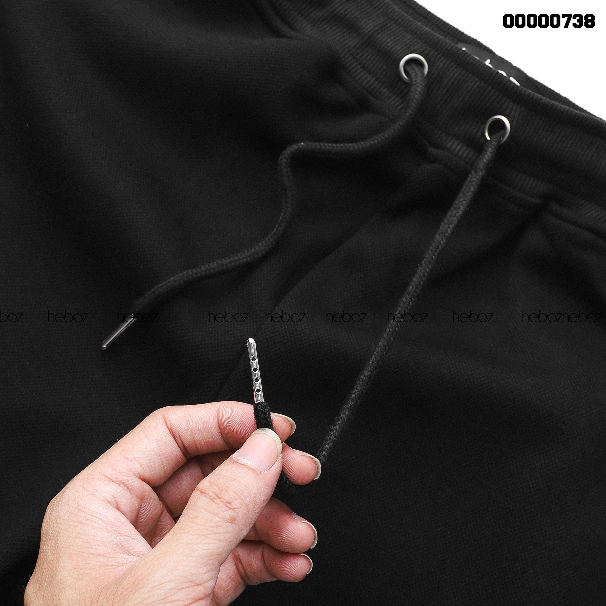 Quần jogger nỉ Heboz pique 4M - 00000738