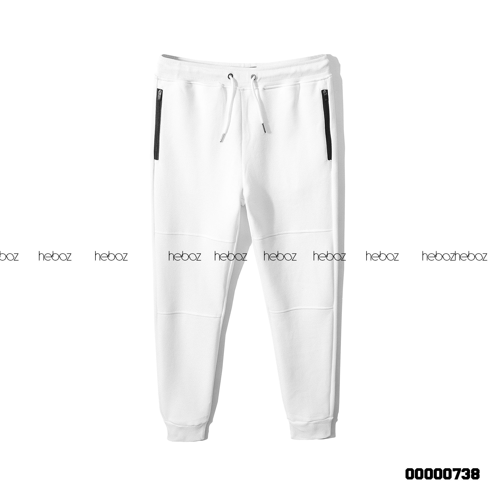 Quần jogger nỉ Heboz pique 4M - 00000738