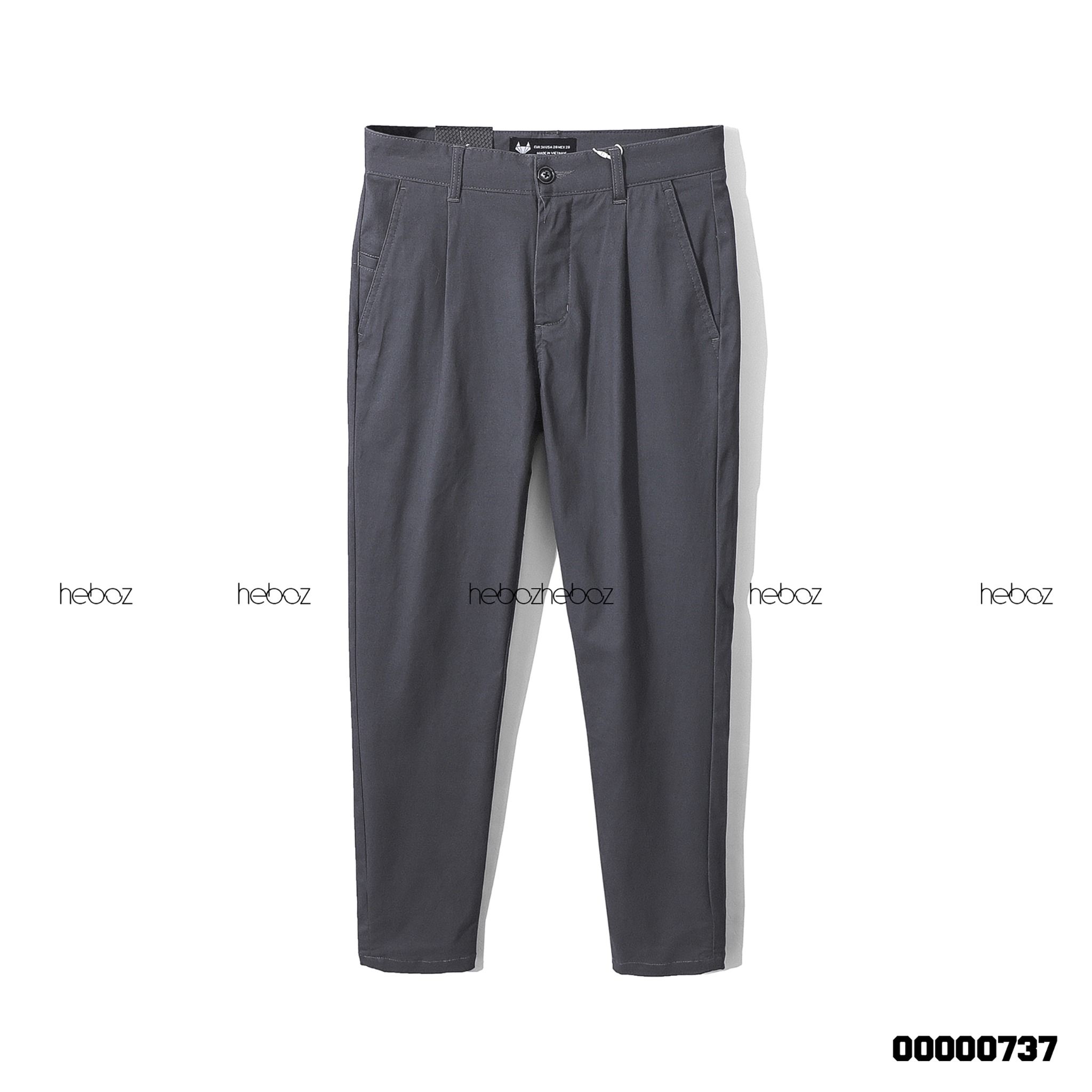 Quần kaki Heboz túi nắp 4M - 00000737