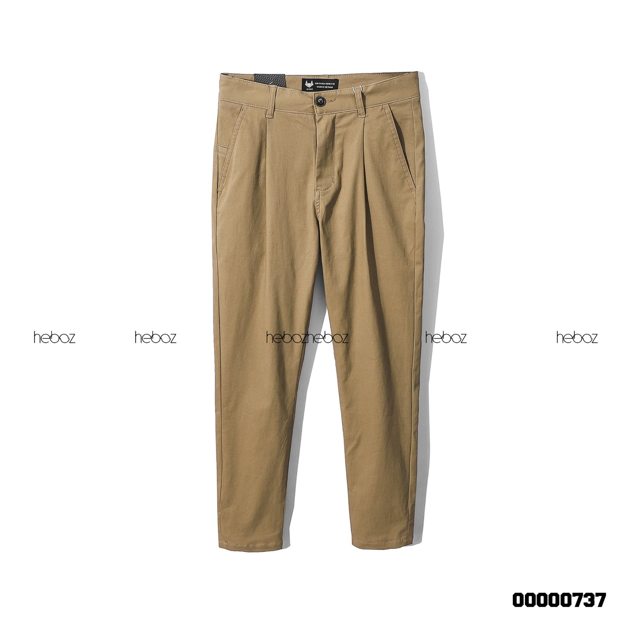 Quần kaki Heboz túi nắp 4M - 00000737