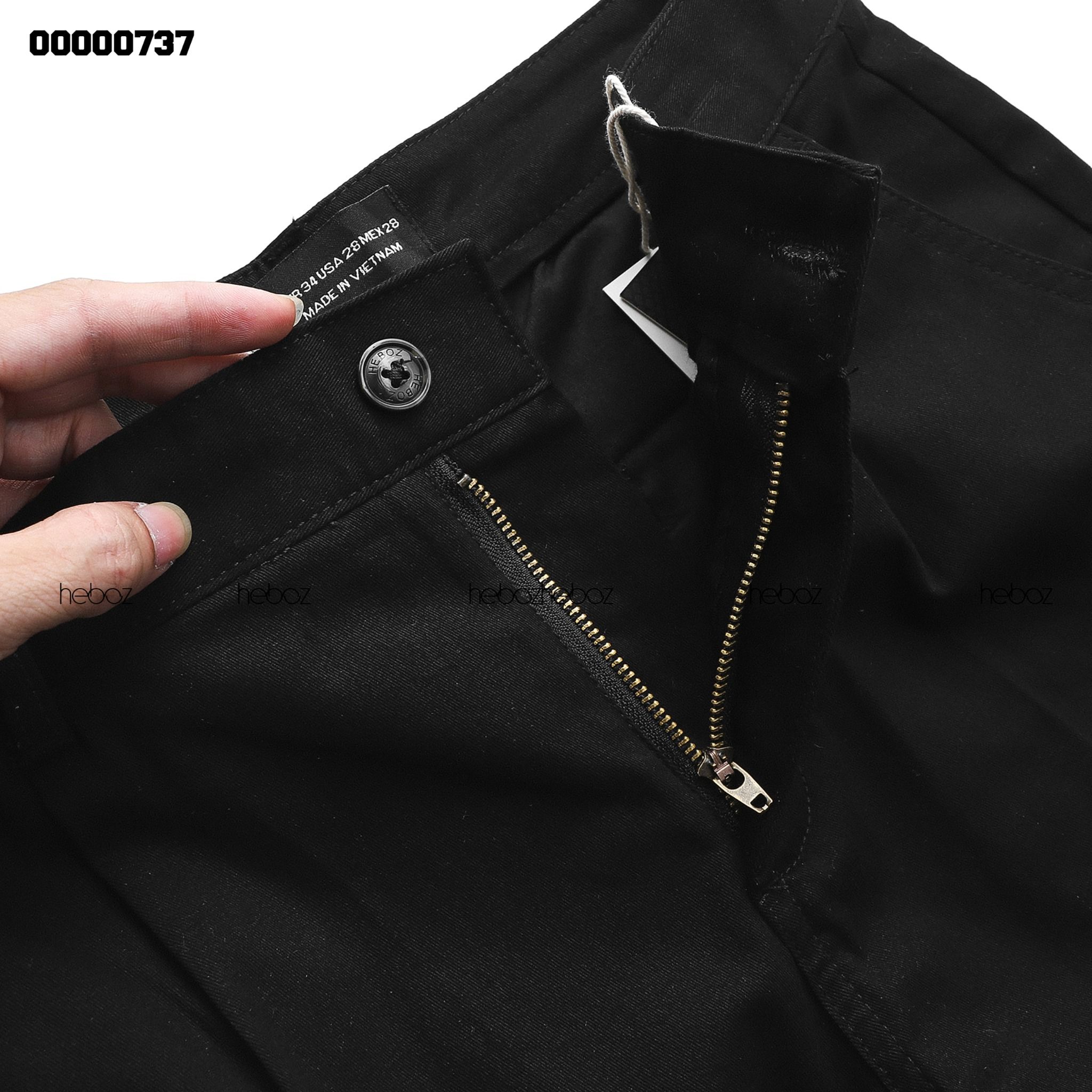 Quần kaki Heboz túi nắp 4M - 00000737