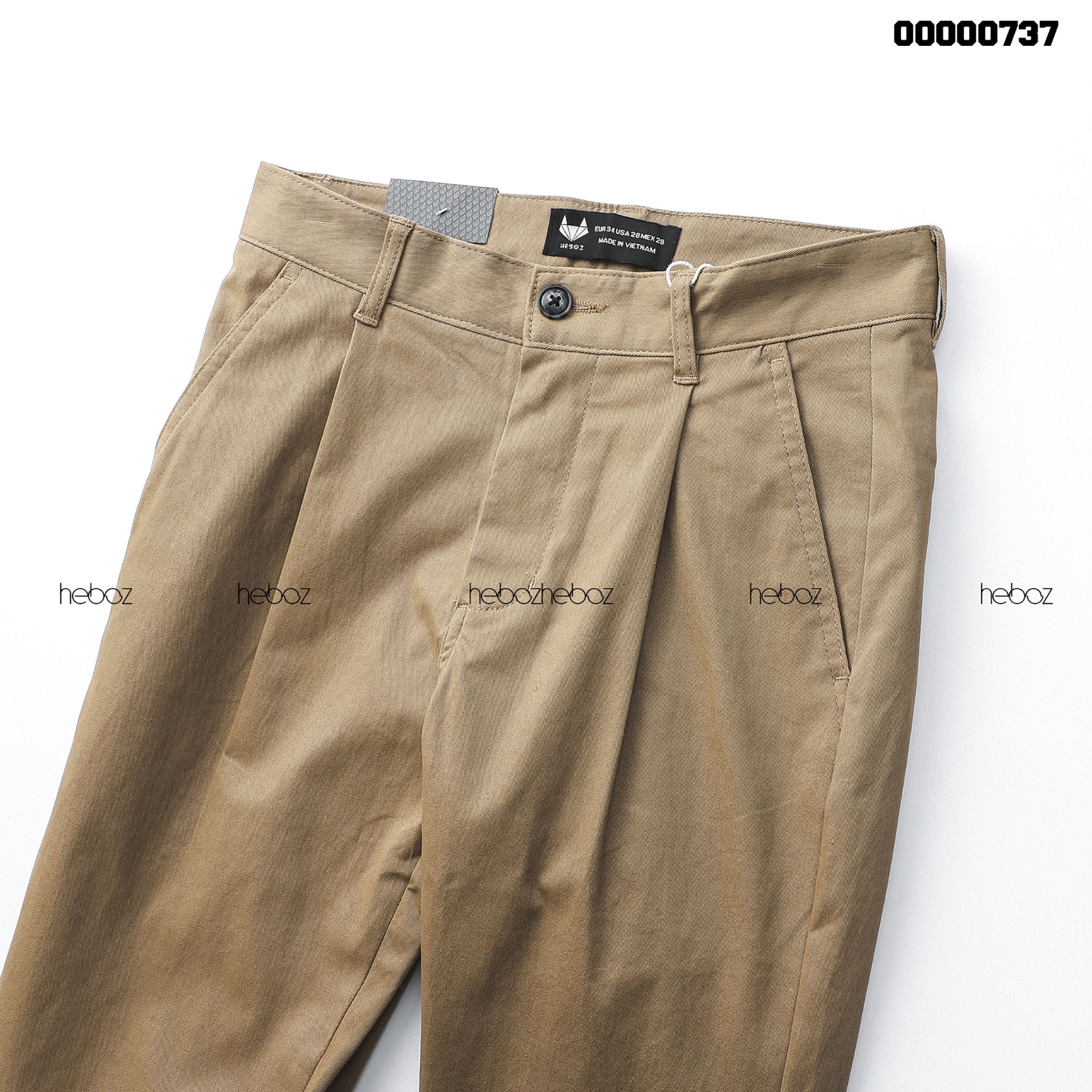 Quần kaki Heboz túi nắp 4M - 00000737