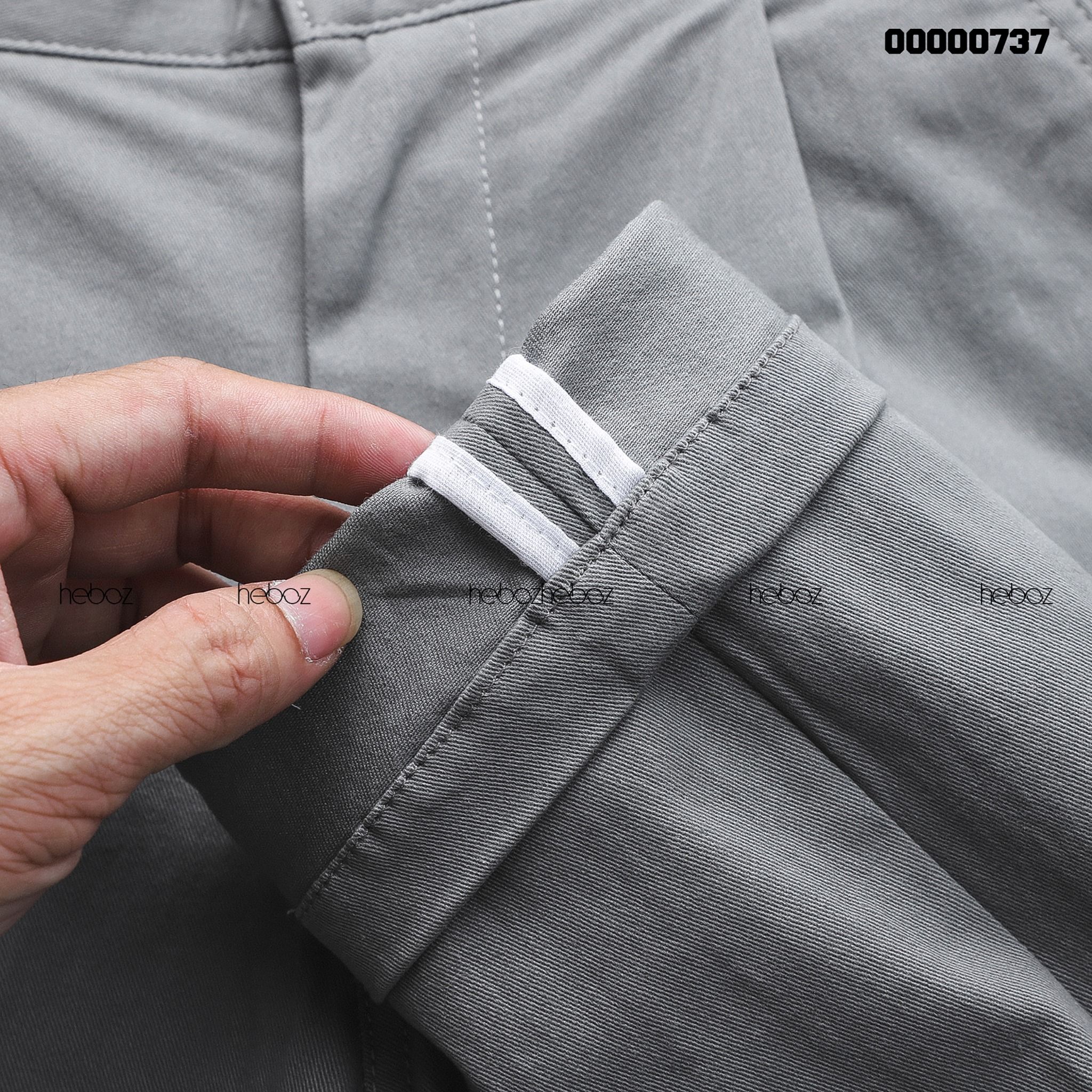 Quần kaki Heboz túi nắp 4M - 00000737