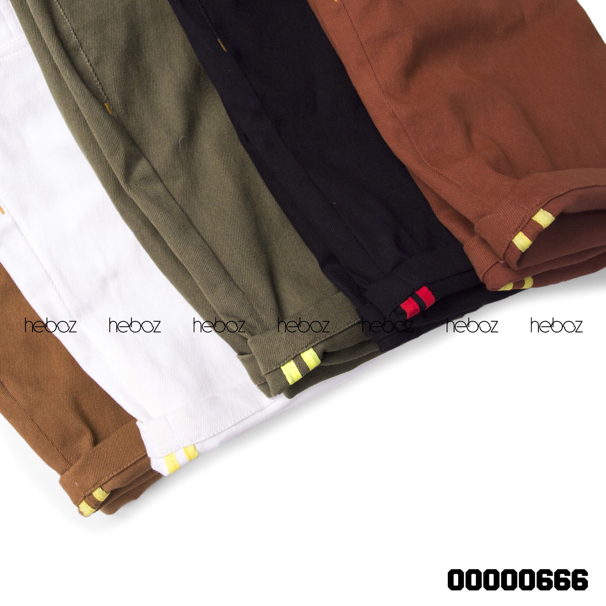 Quần short kaki Heboz color(5) - 00000666