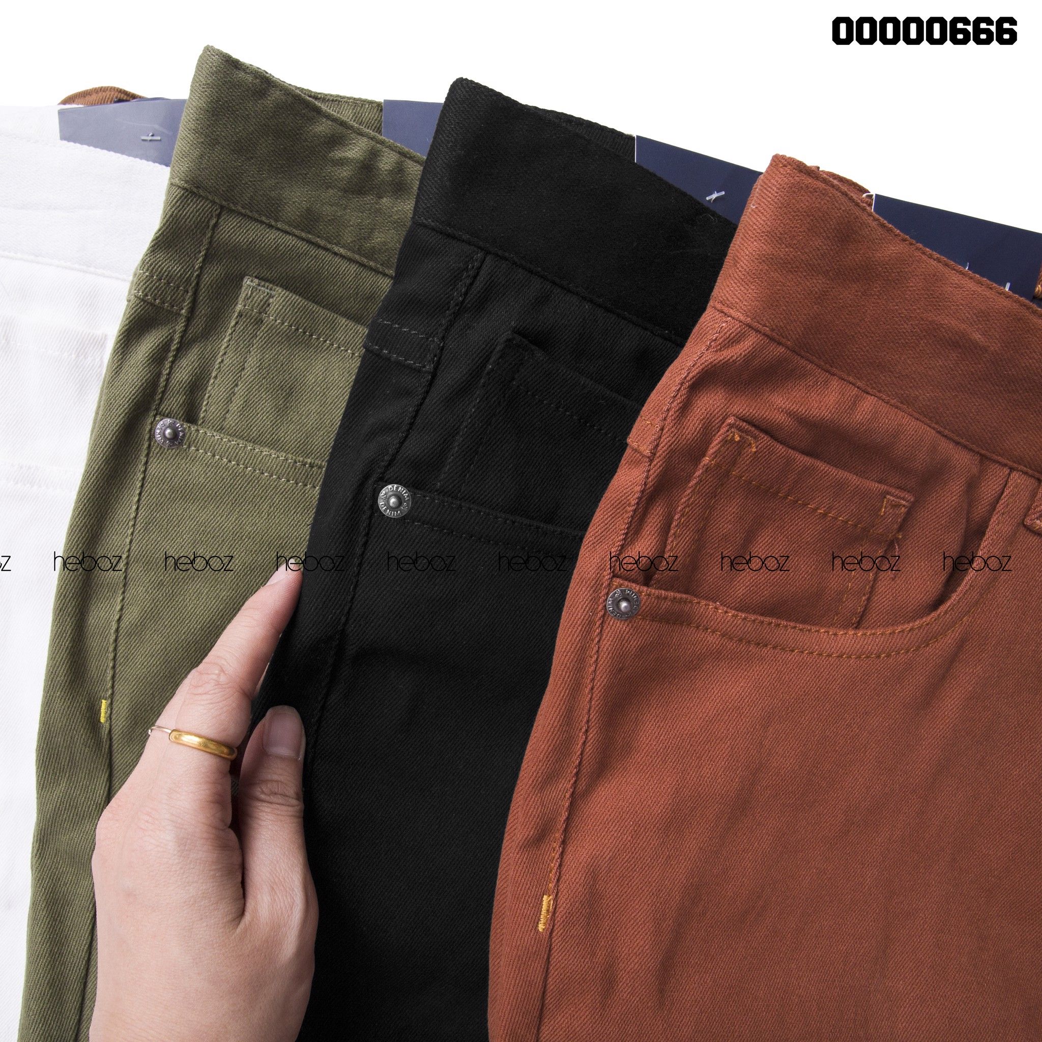 Quần short kaki Heboz color(5) - 00000666
