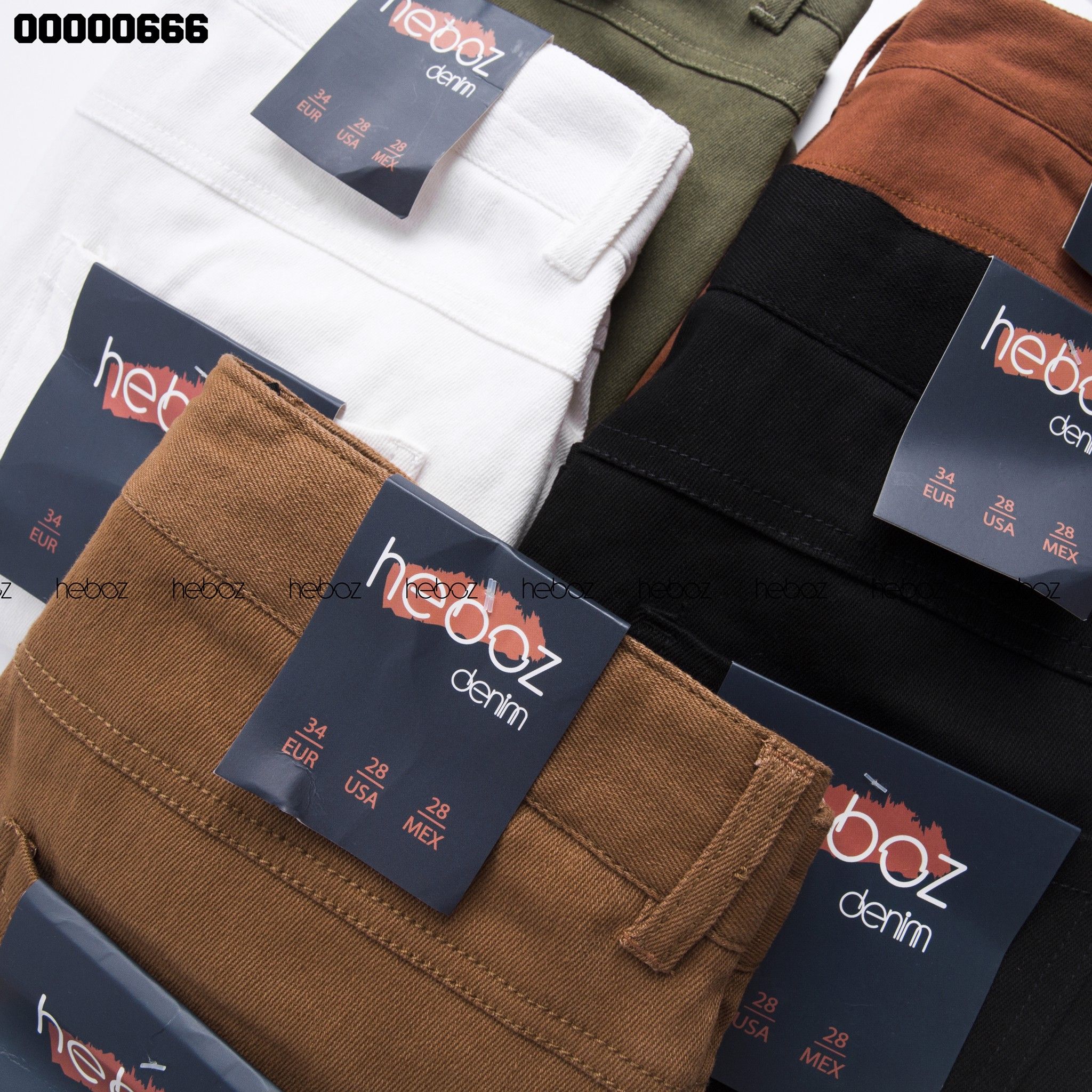 Quần short kaki Heboz color(5) - 00000666