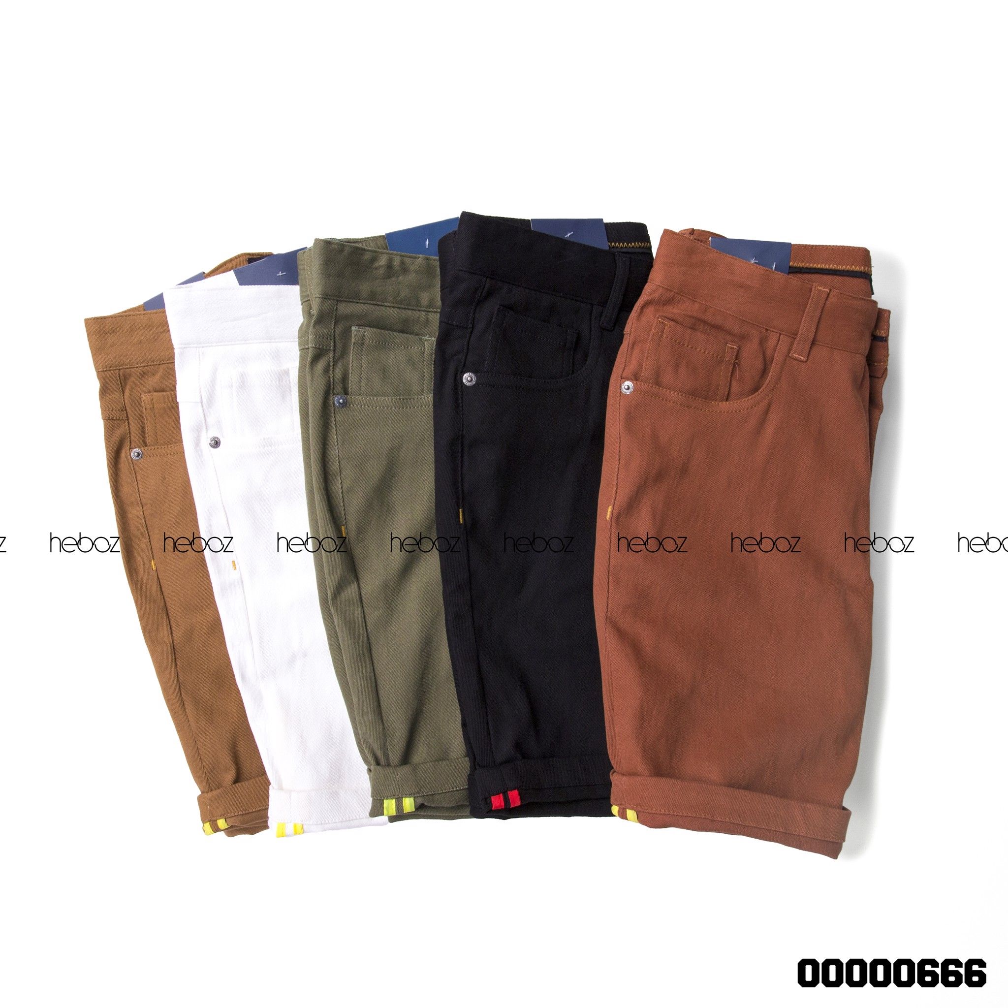 Quần short kaki Heboz color(5) - 00000666
