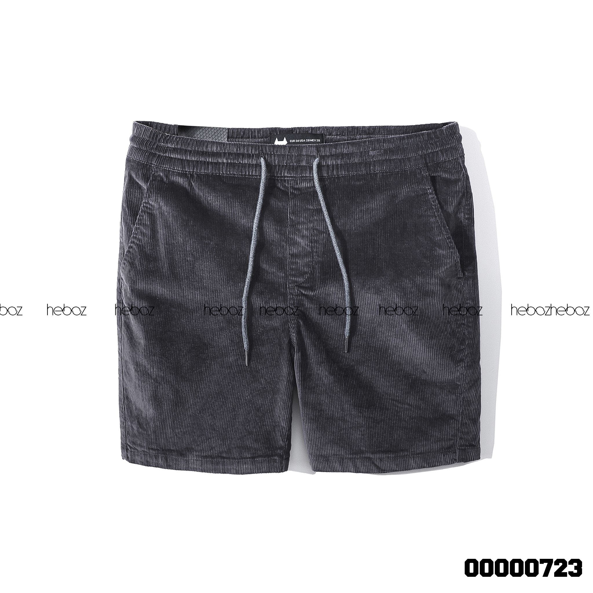 Quần short nhung Heboz 4M - 00000723