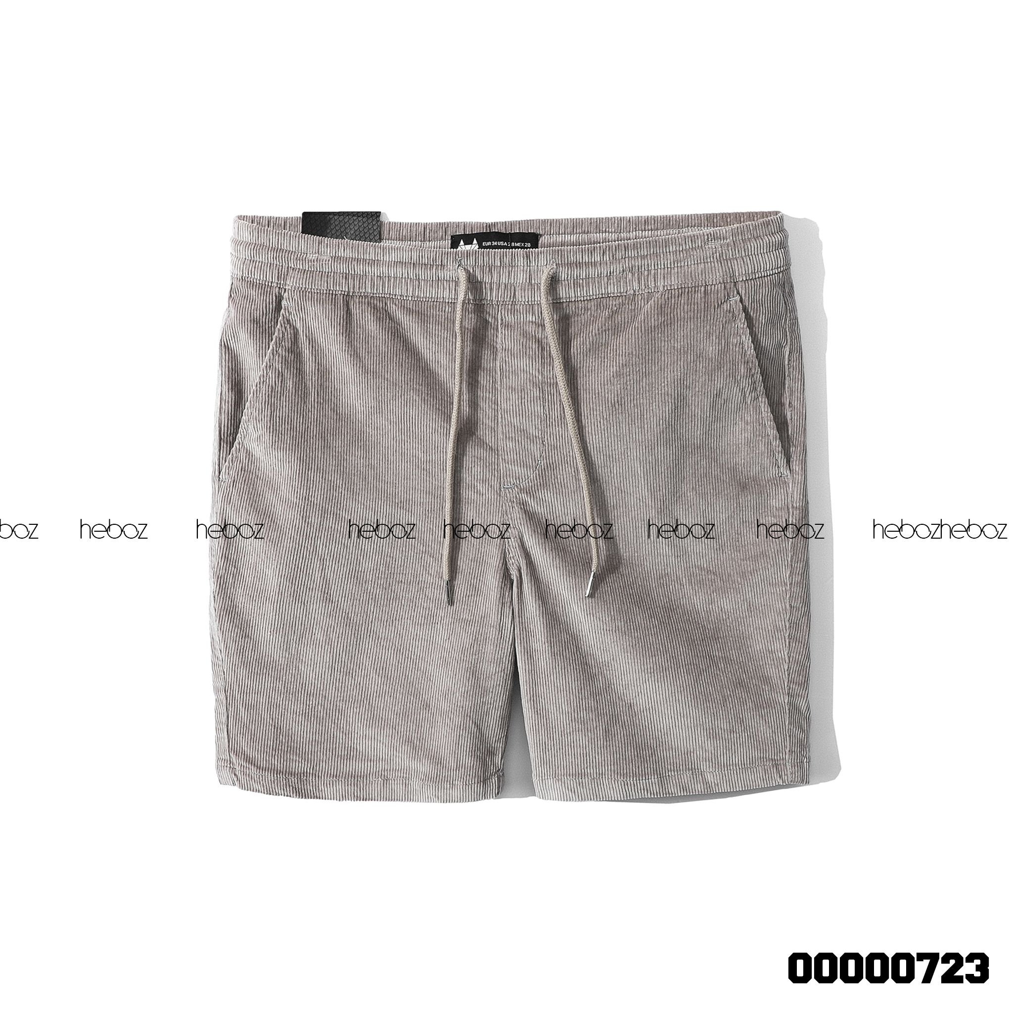 Quần short nhung Heboz 4M - 00000723