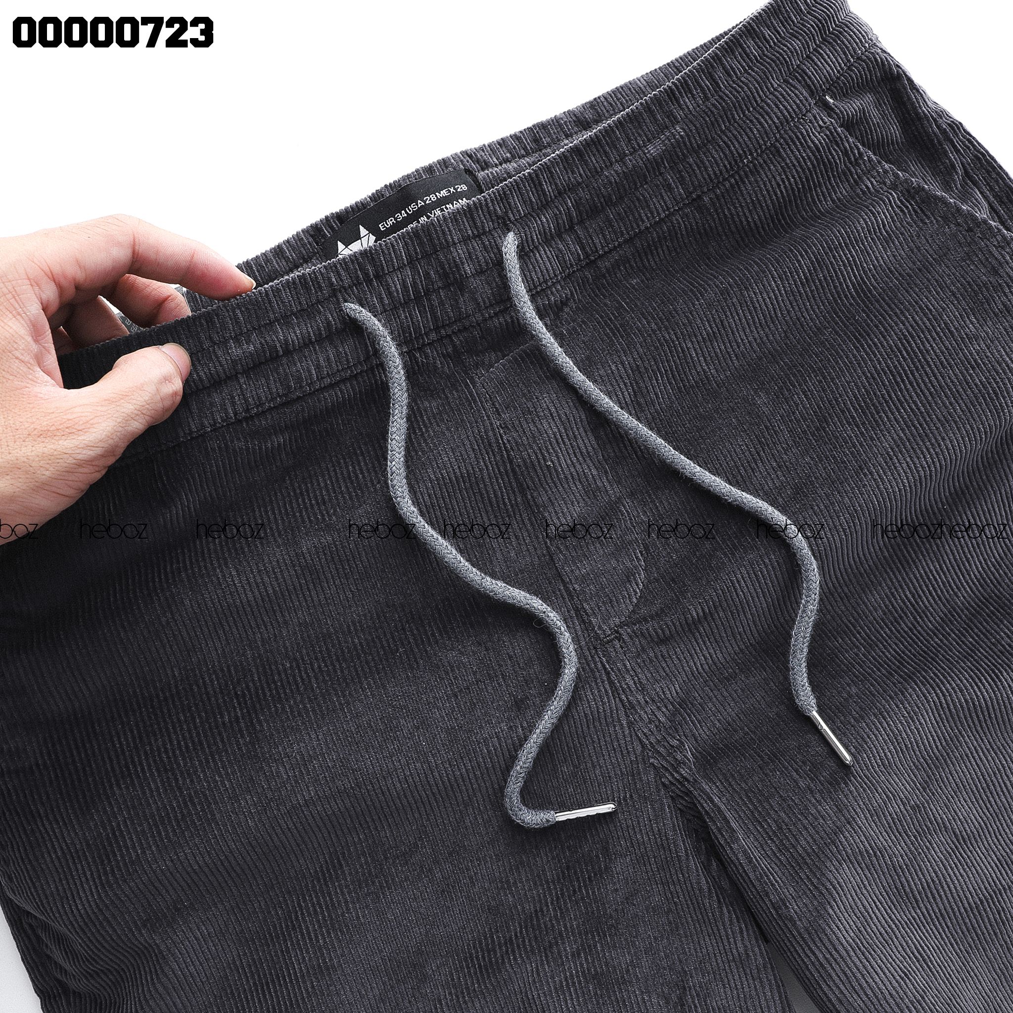 Quần short nhung Heboz 4M - 00000723