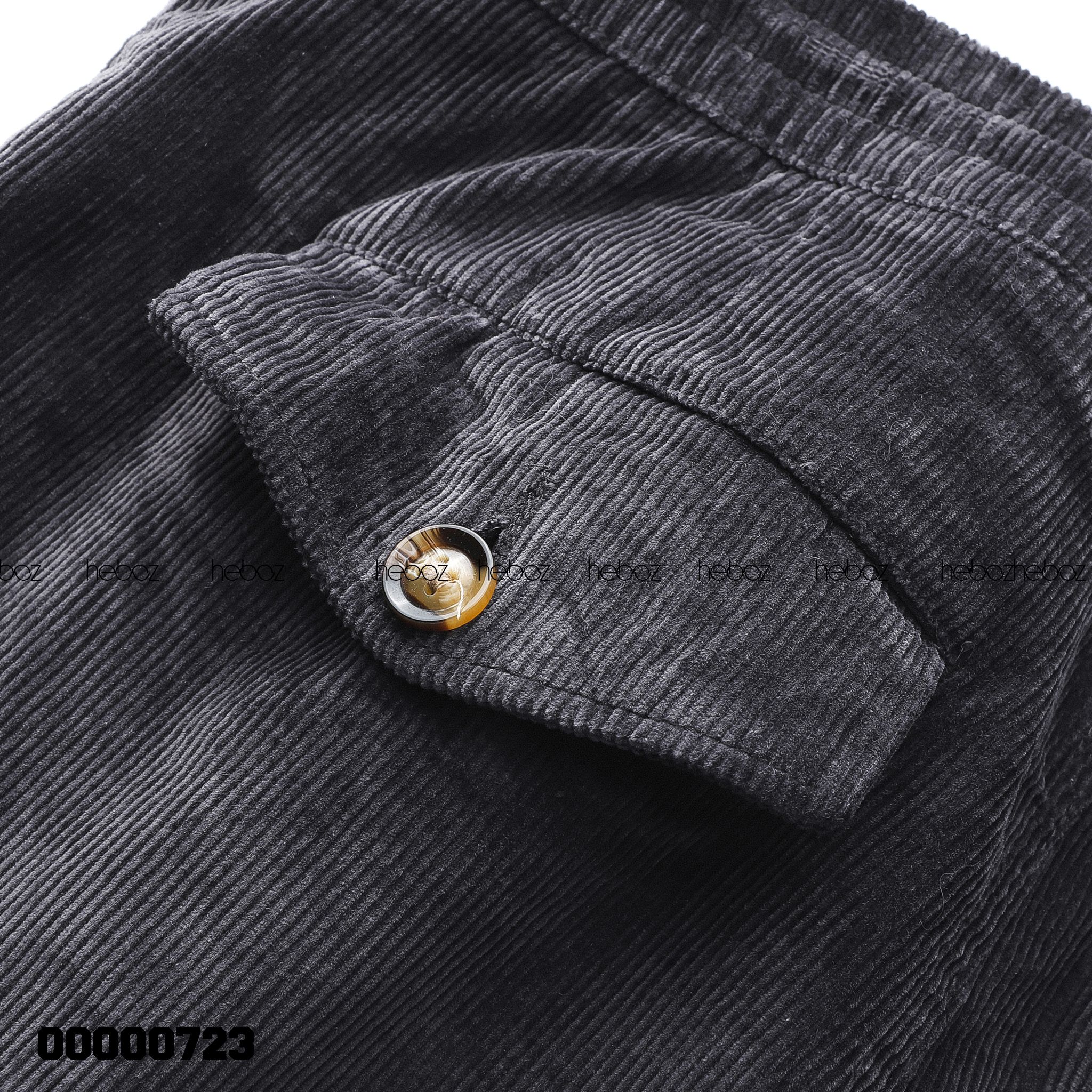 Quần short nhung Heboz 4M - 00000723