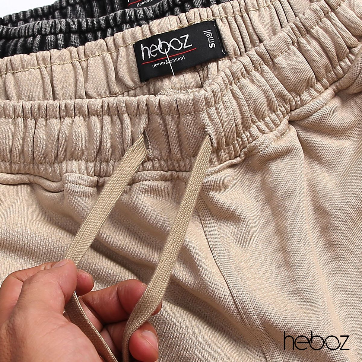 Quần short nỉ Heboz dây rút 5M - 00000683