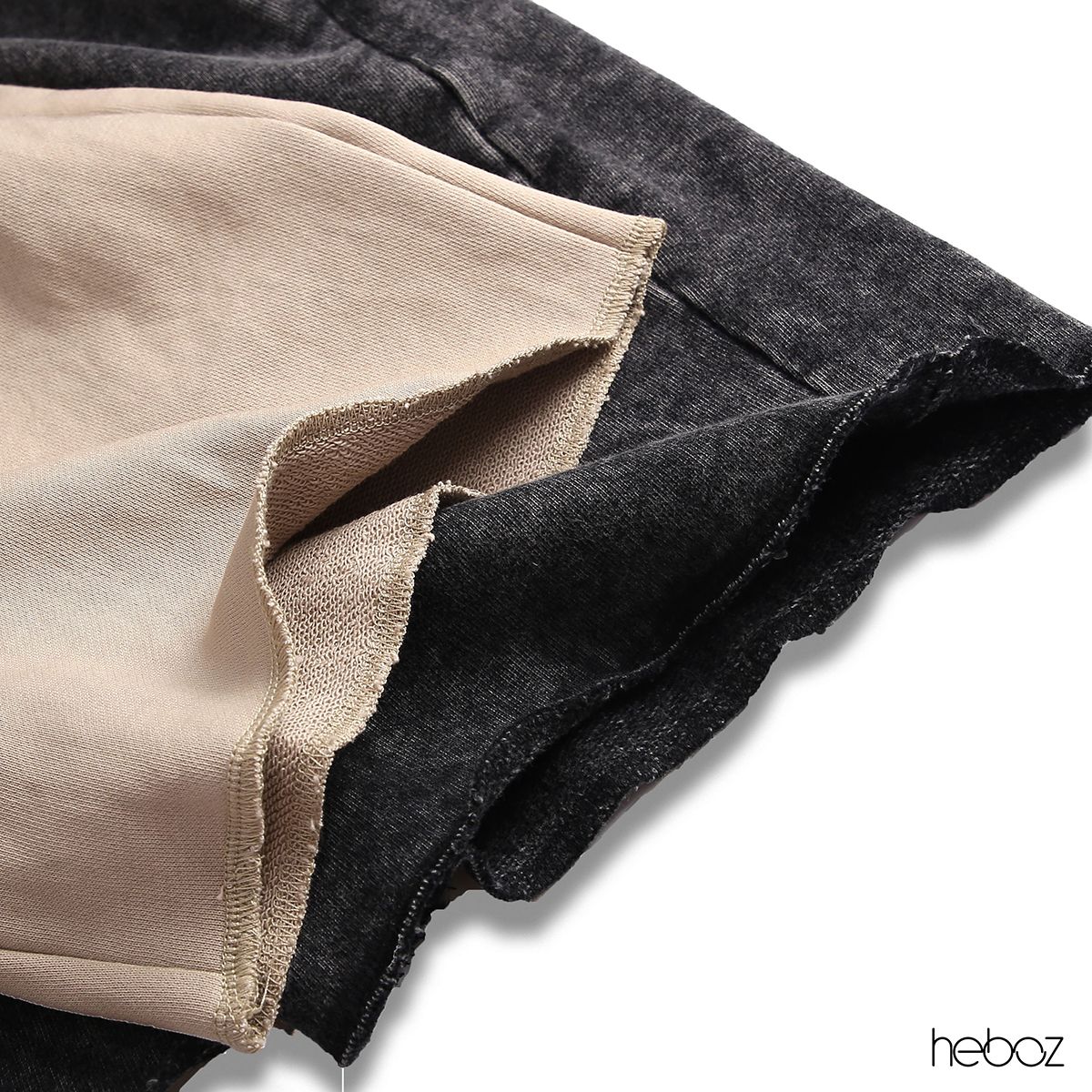 Quần short nỉ Heboz dây rút 5M - 00000683