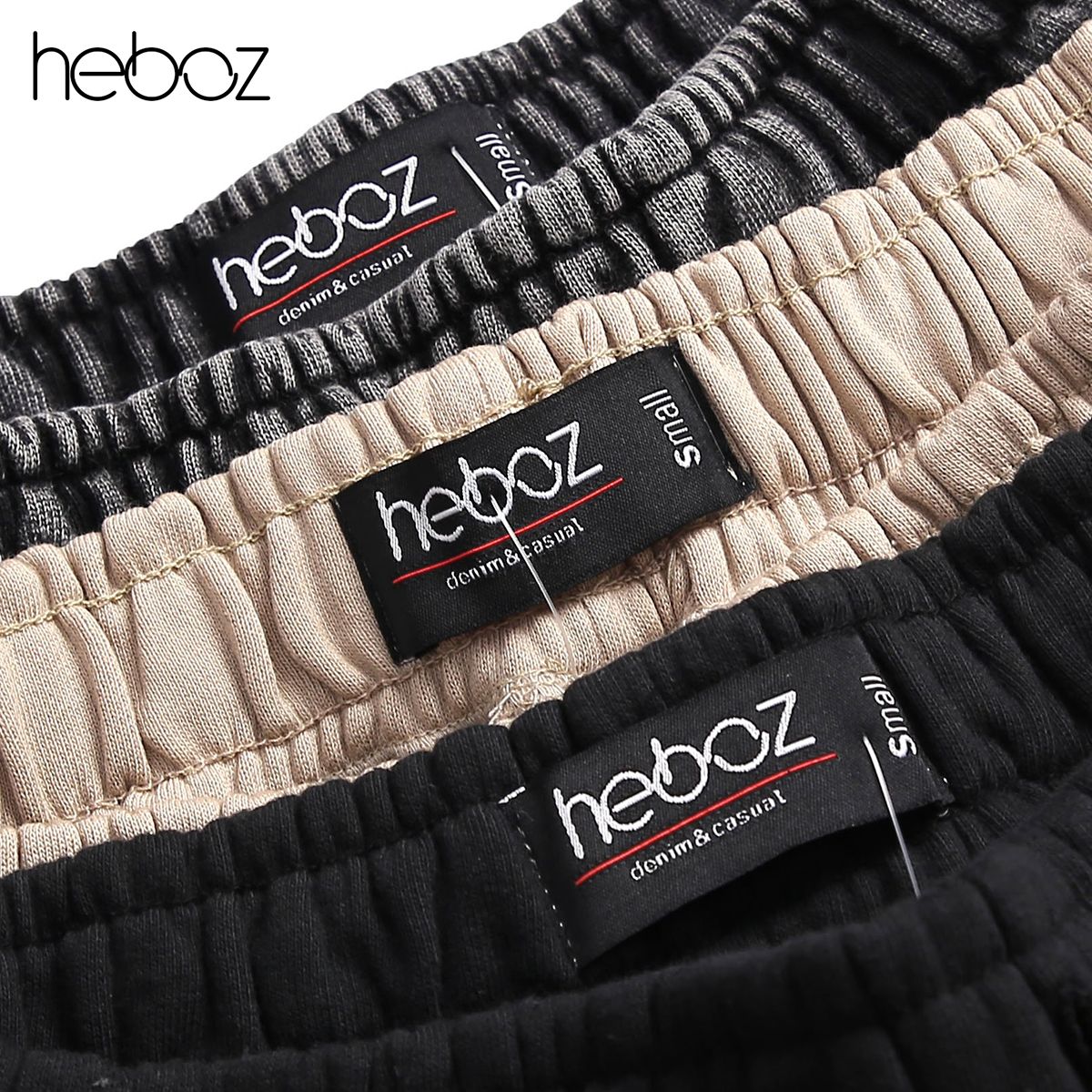 Quần short nỉ Heboz dây rút 5M - 00000683