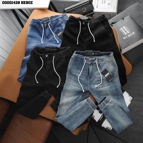  Quần jogger jean ss23 Heboz 4M - 00001428 