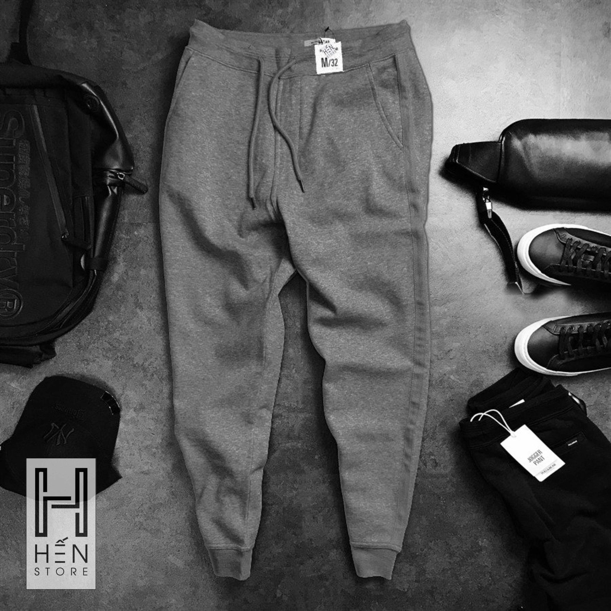 QUẦN JOGGER NỈ PB 3M