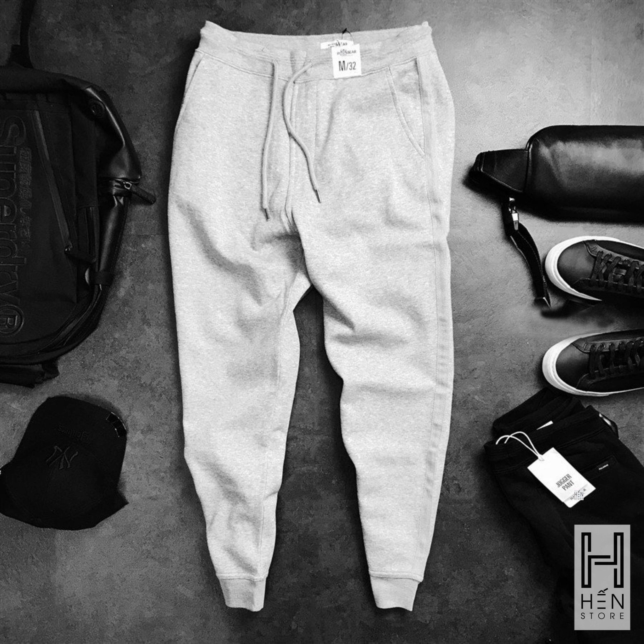 QUẦN JOGGER NỈ PB 3M