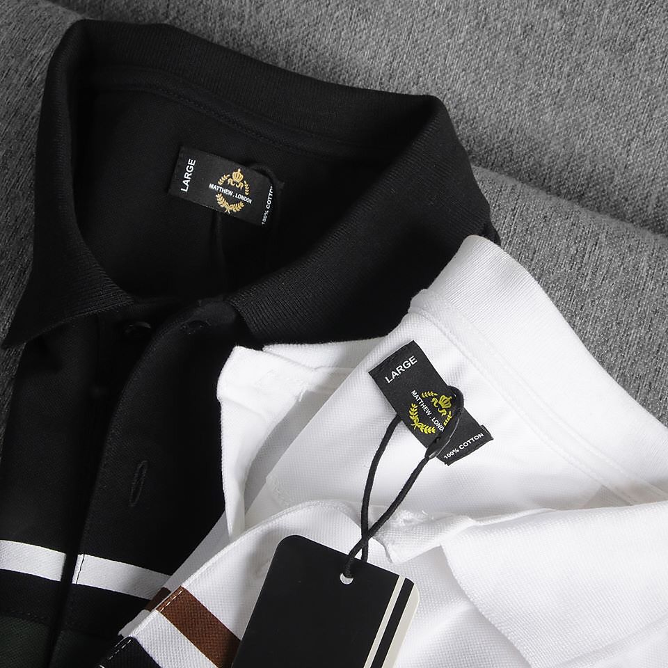 Áo polo Matthew phối 2M