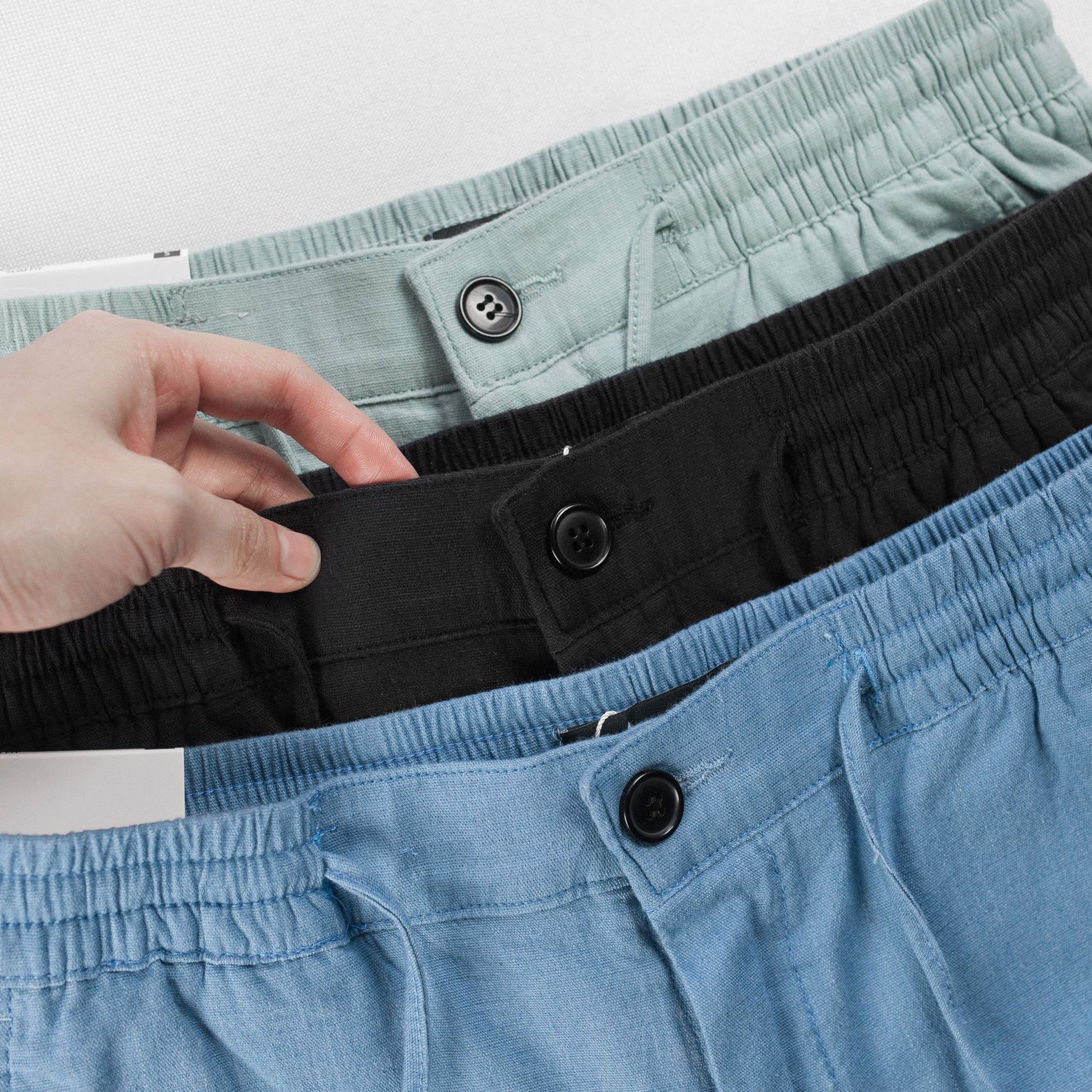 Quần short linen Heboz 6M