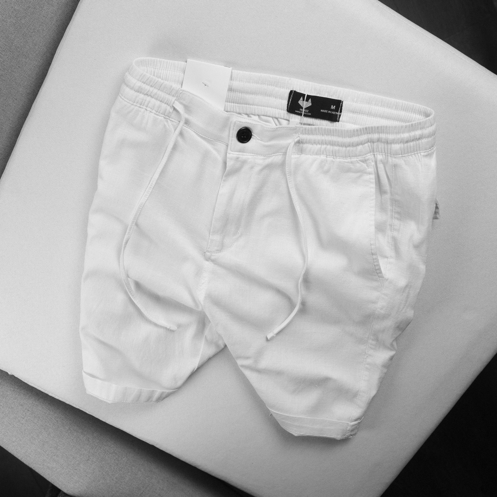 Quần short linen Heboz 6M