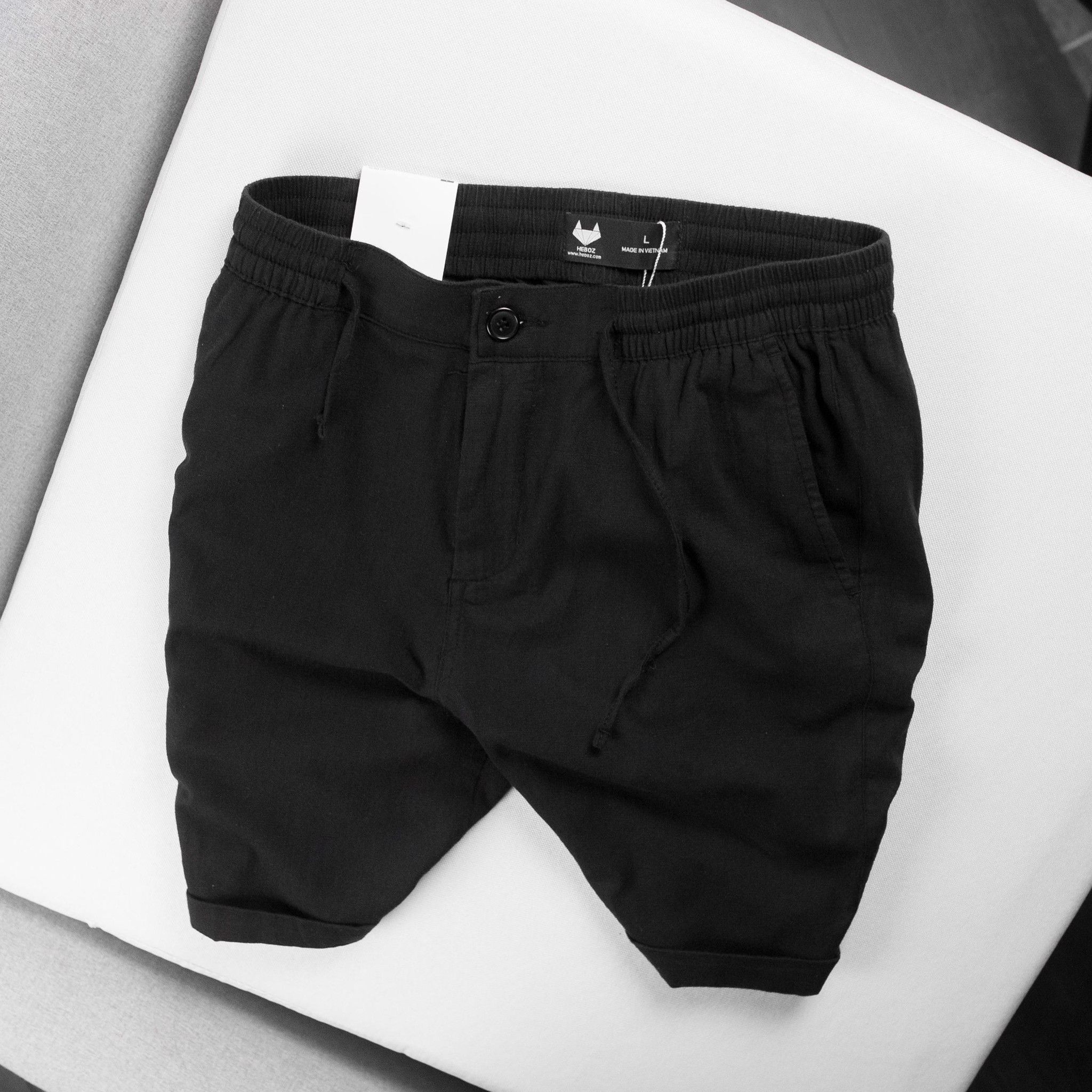 Quần short linen Heboz 6M
