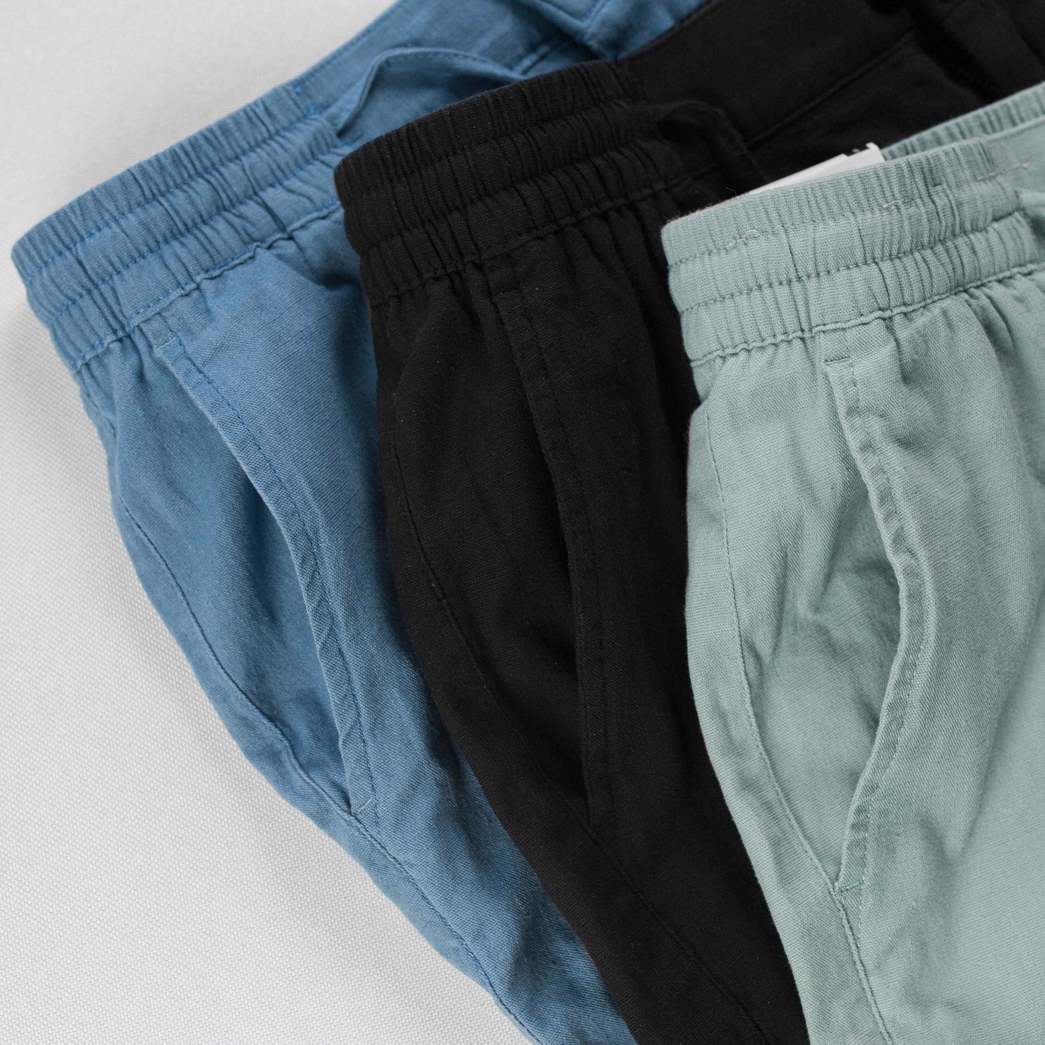 Quần short linen Heboz 6M
