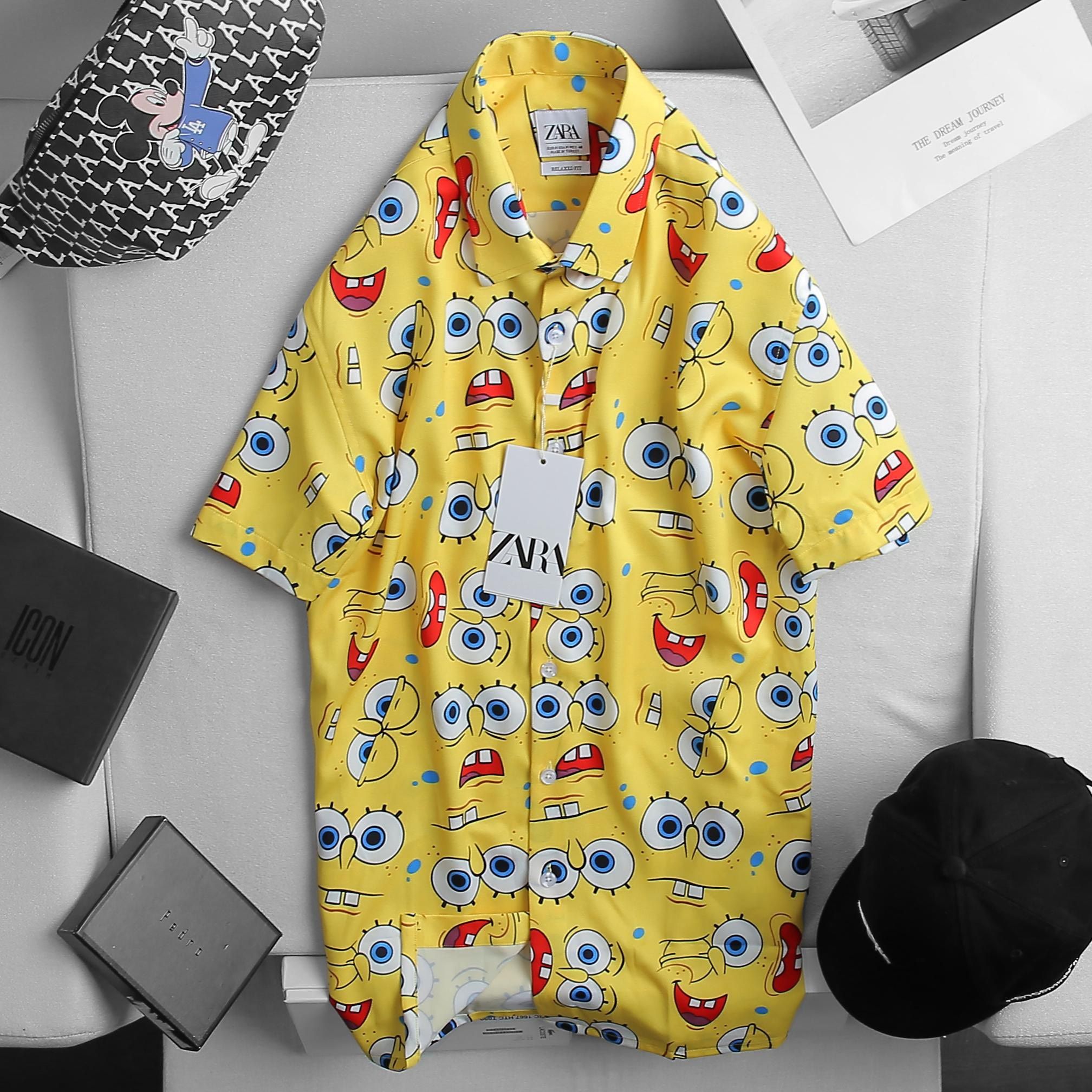 Áo sơ mi Ngắn Tay Zara disney 5M