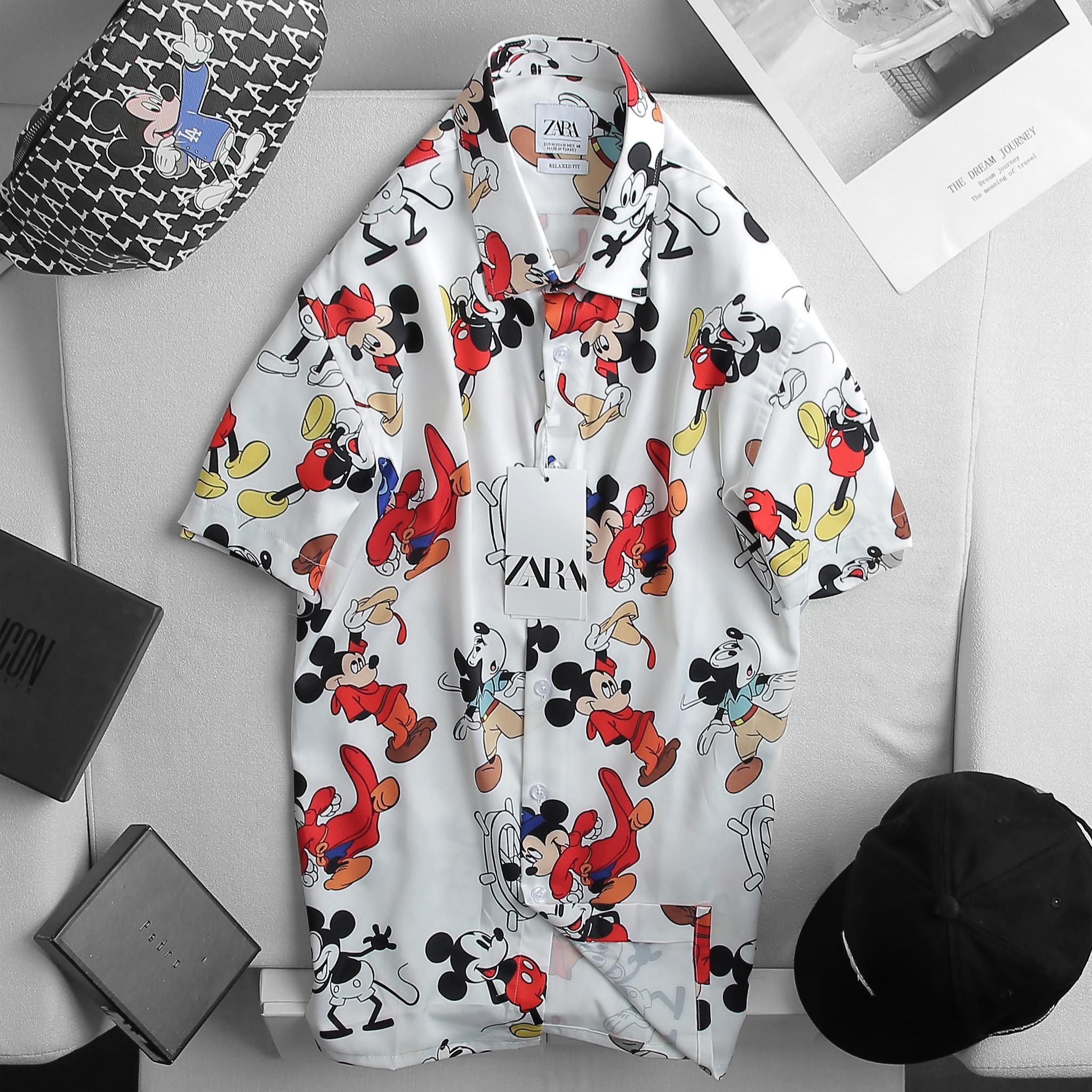 Áo sơ mi Ngắn Tay Zara disney 5M