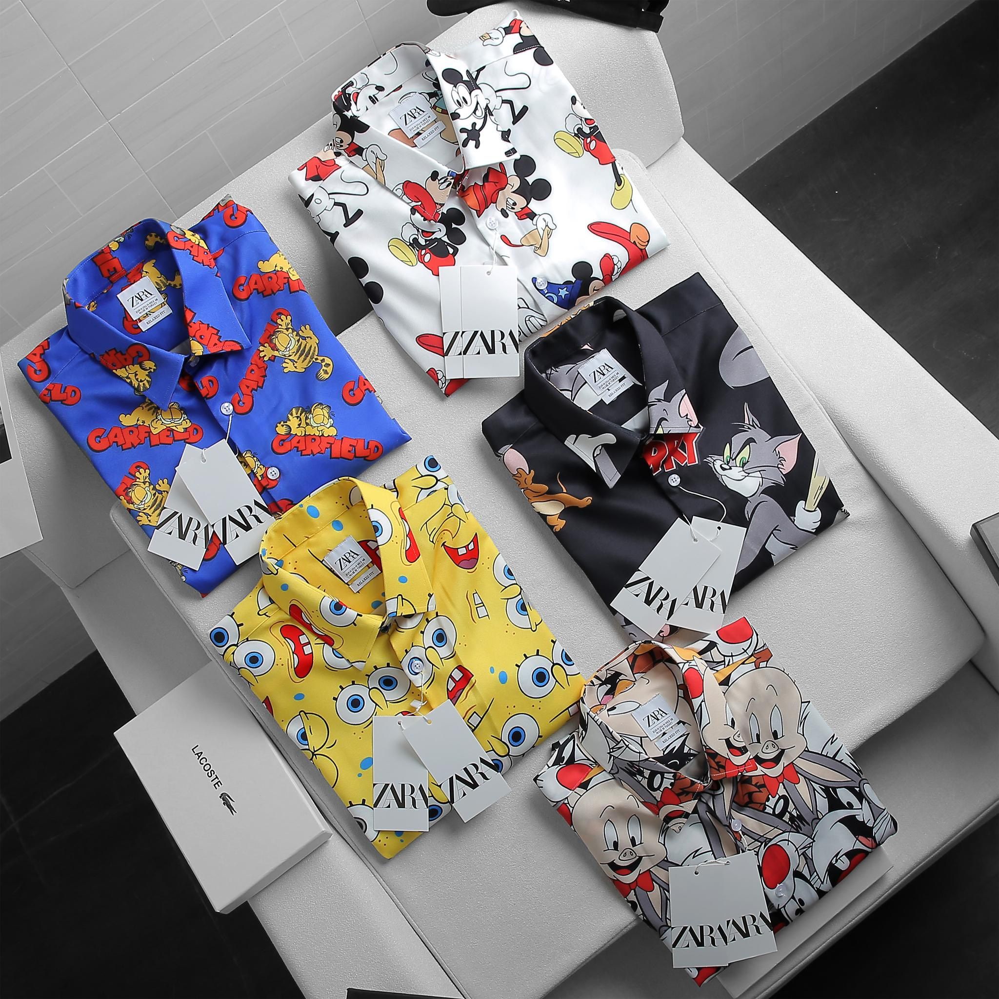 Áo sơ mi Ngắn Tay Zara disney 5M
