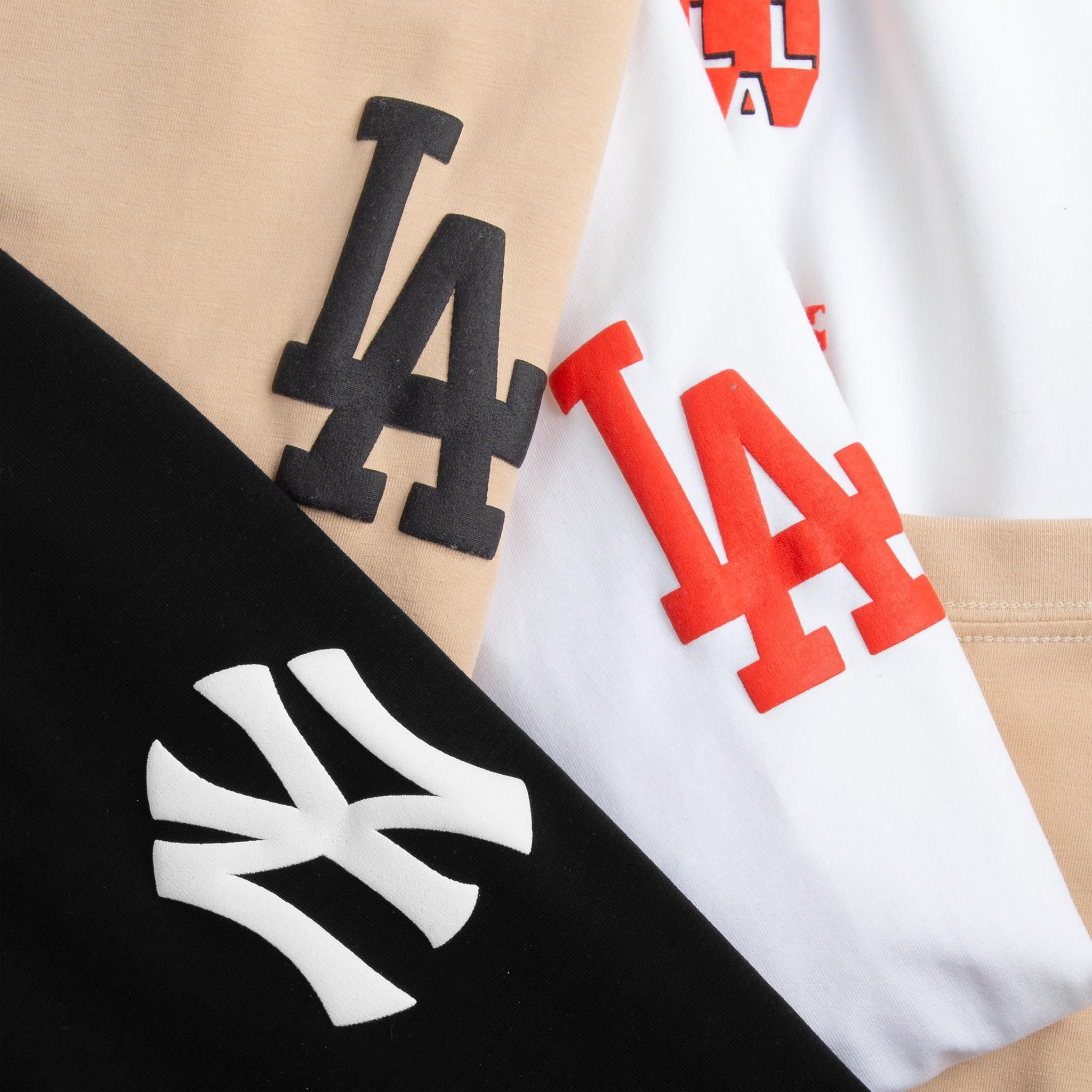 Áo thun MLB chữ nổi 3M