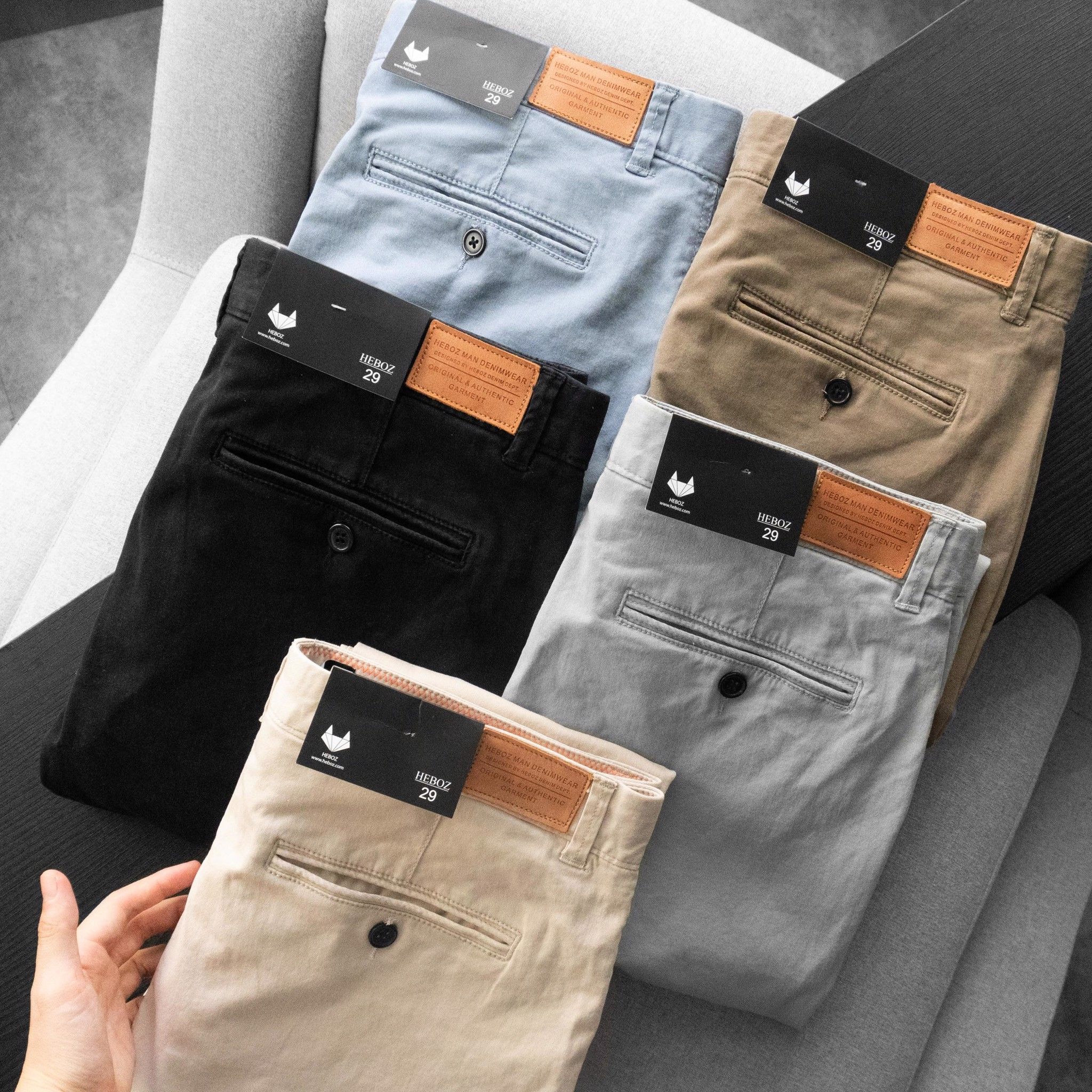 Quần kaki Heboz 5M