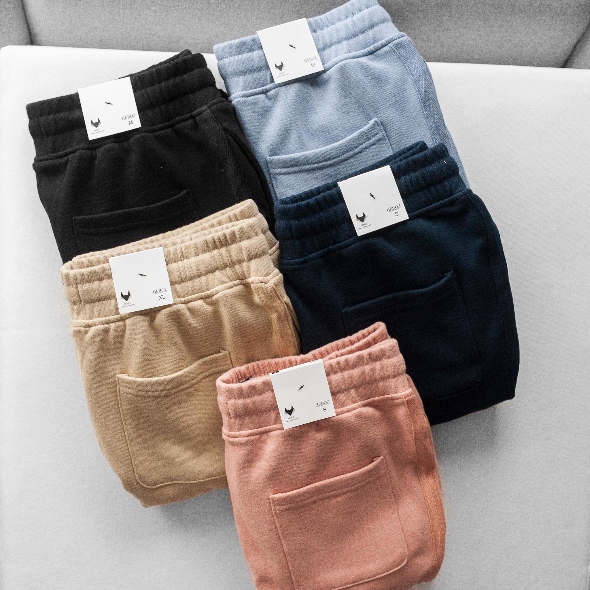 Quần short nỉ Heboz 5M
