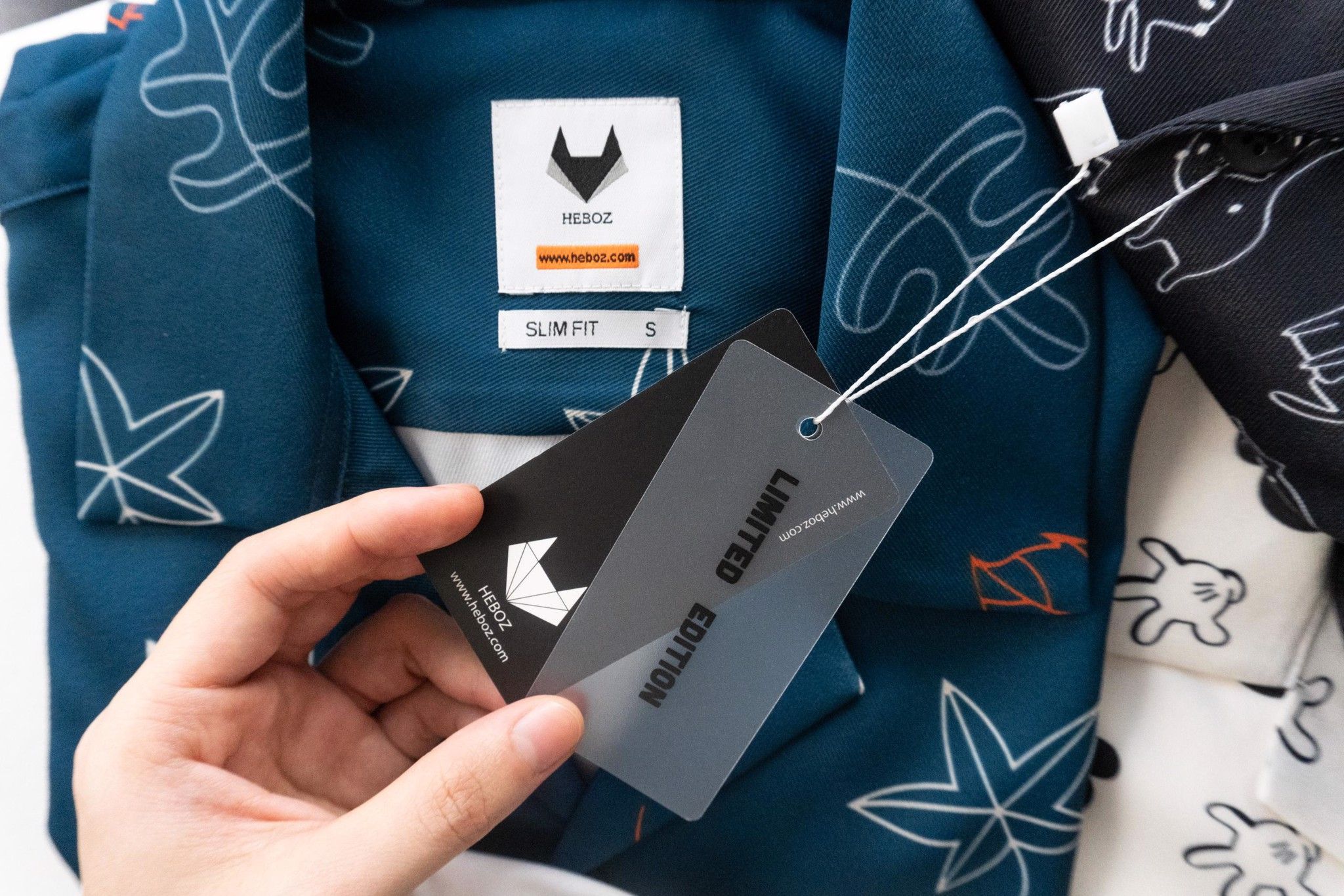 Áo sơ mi ngắn tay pijama Heboz 5M