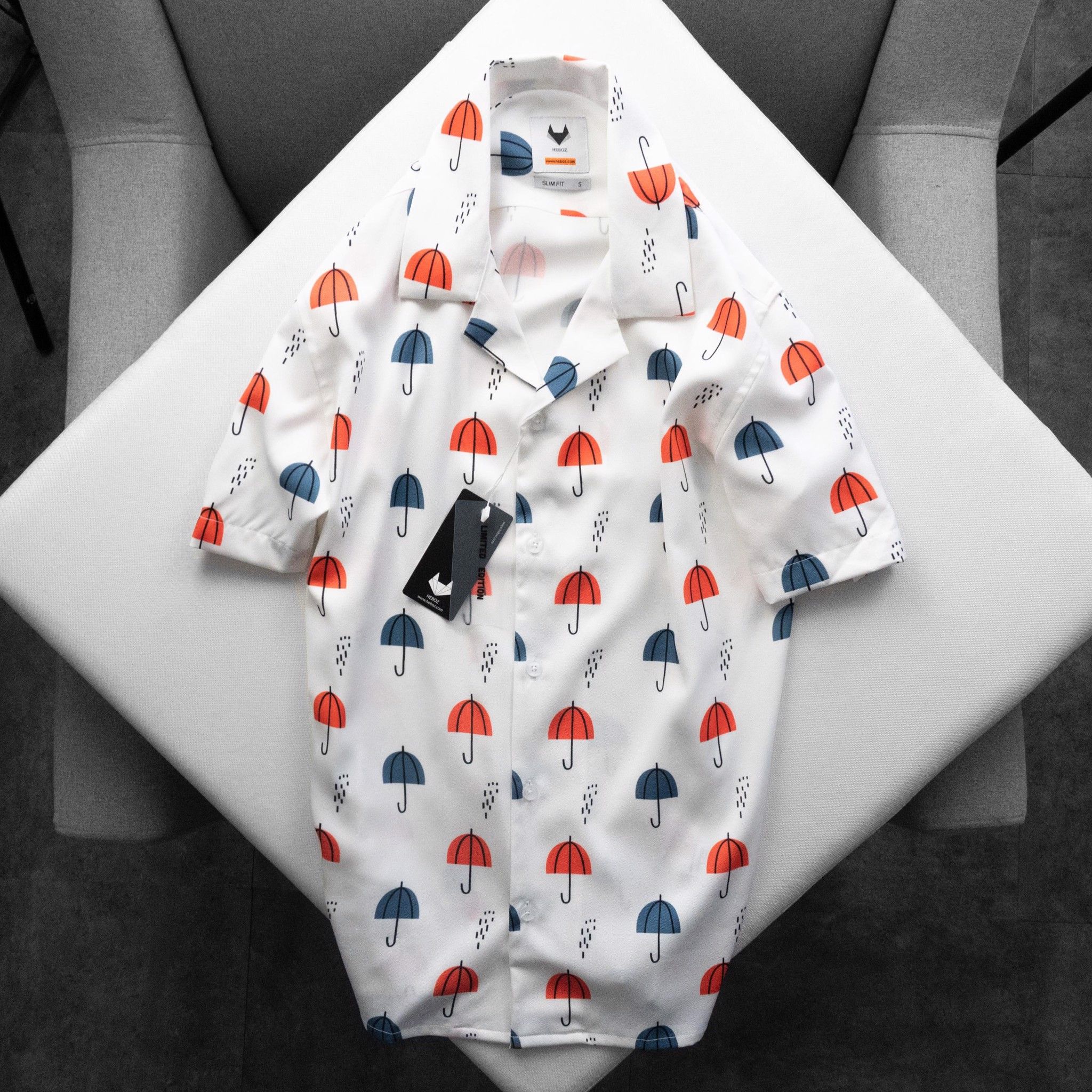 Áo sơ mi ngắn tay pijama Heboz 5M