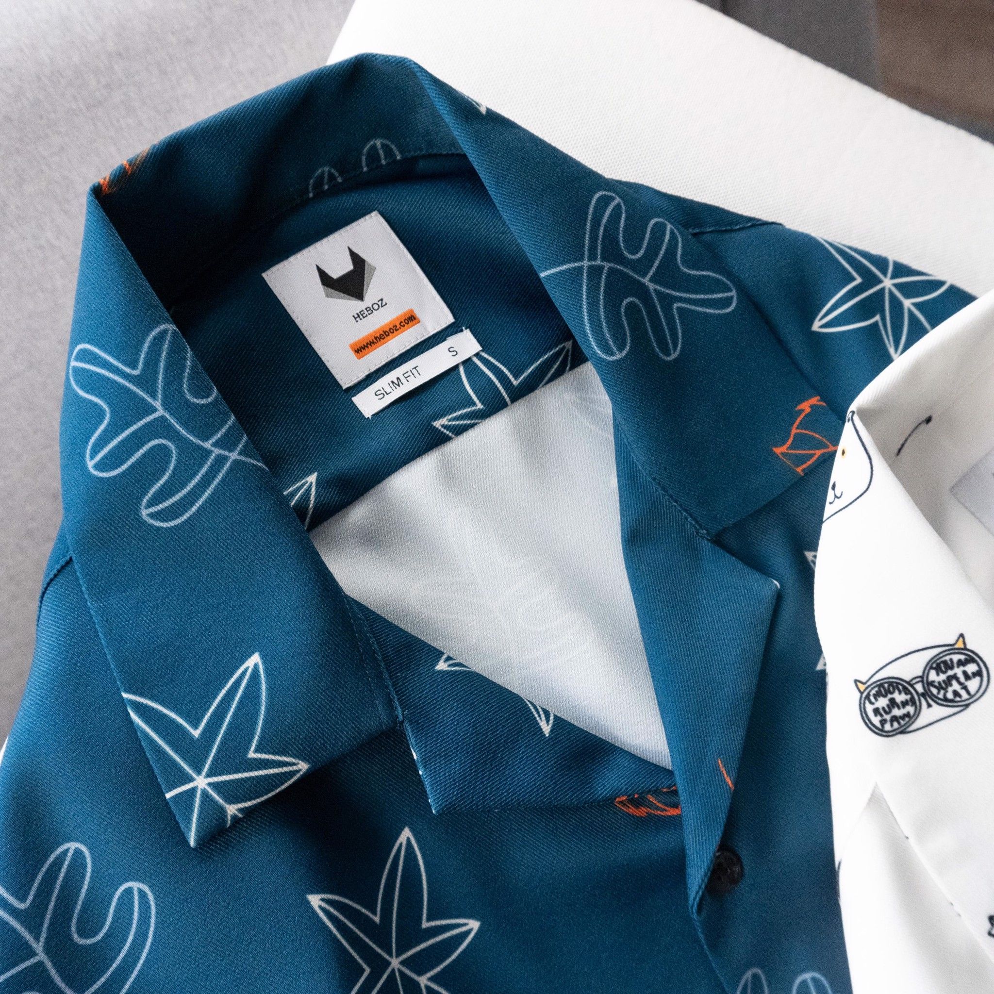 Áo sơ mi ngắn tay pijama Heboz 5M