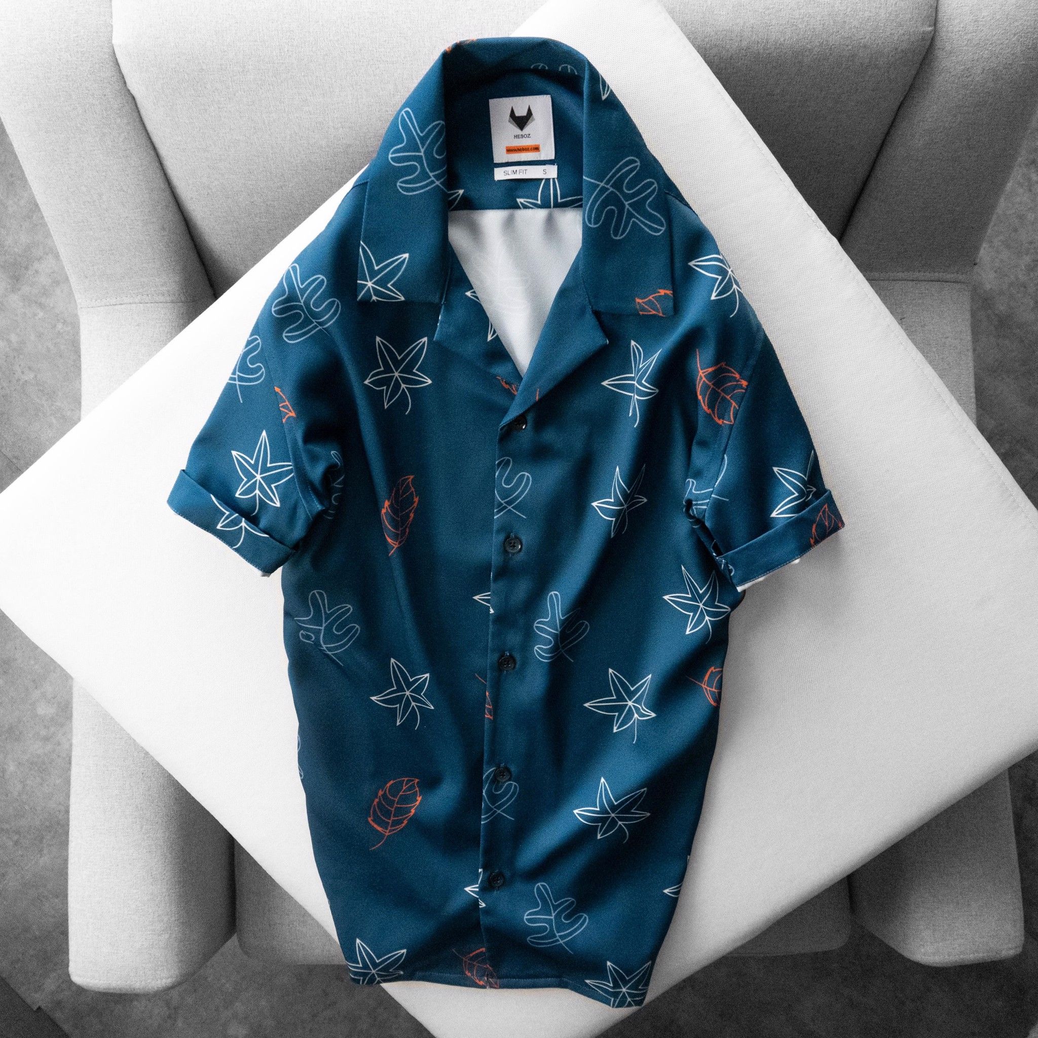 Áo sơ mi ngắn tay pijama Heboz 5M