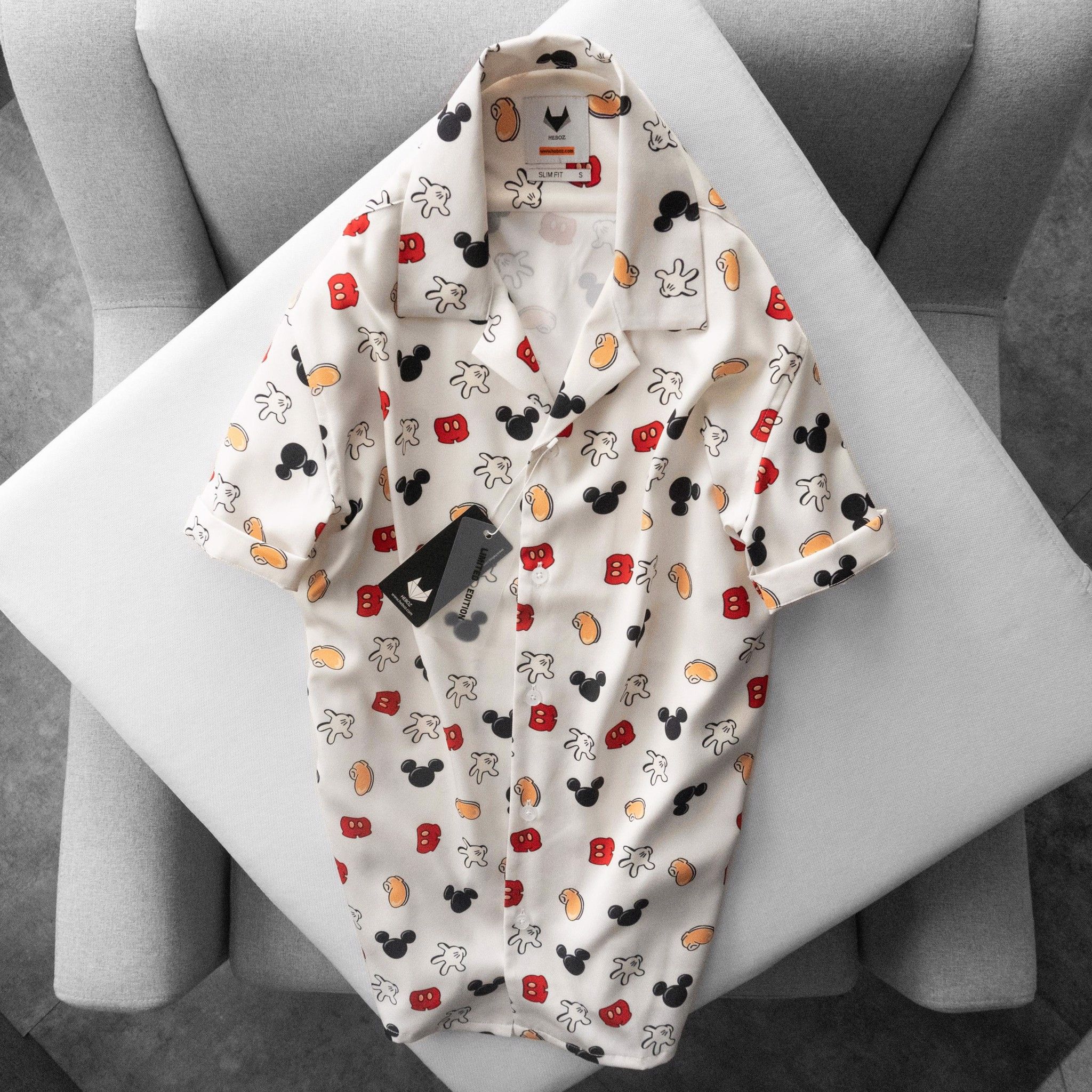 Áo sơ mi ngắn tay pijama Heboz 5M
