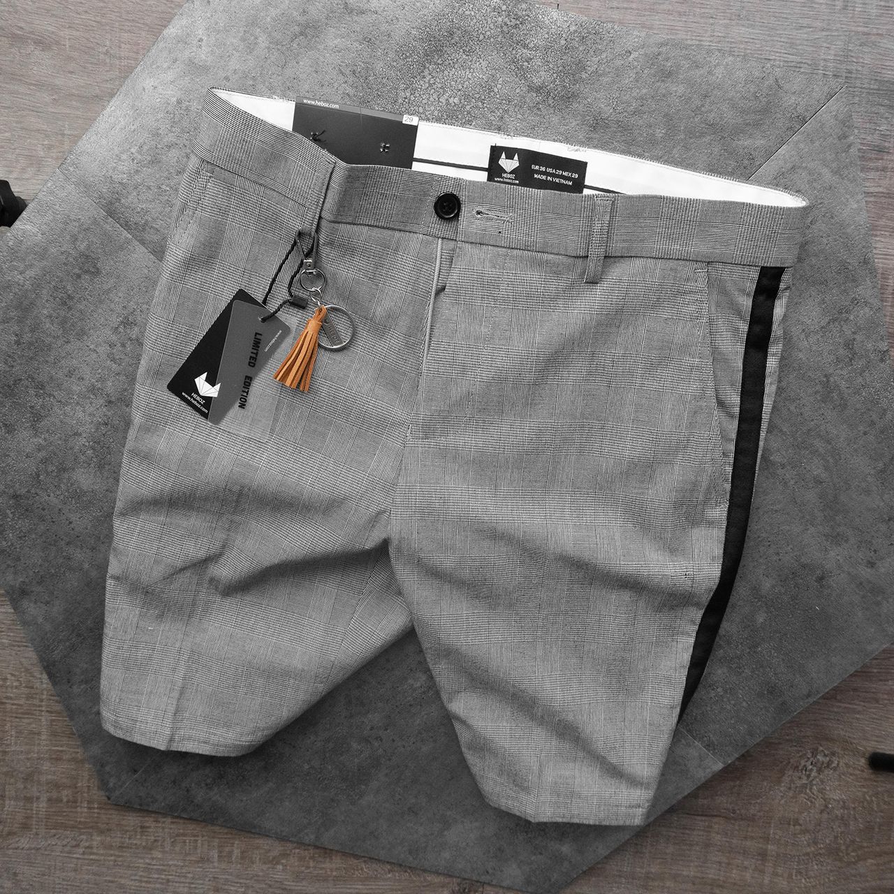 Quần short tây Heboz 5M