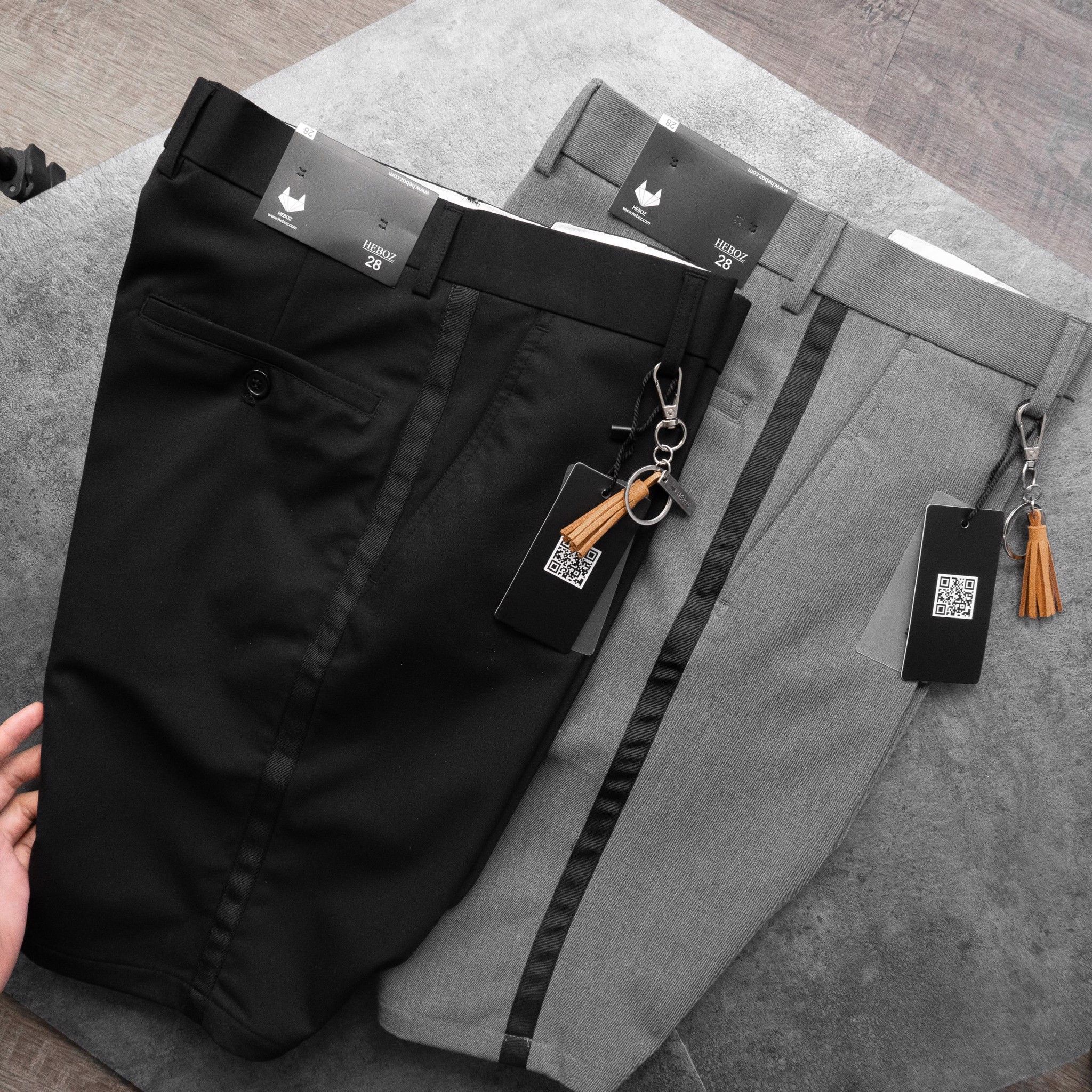 Quần short tây Heboz 5M