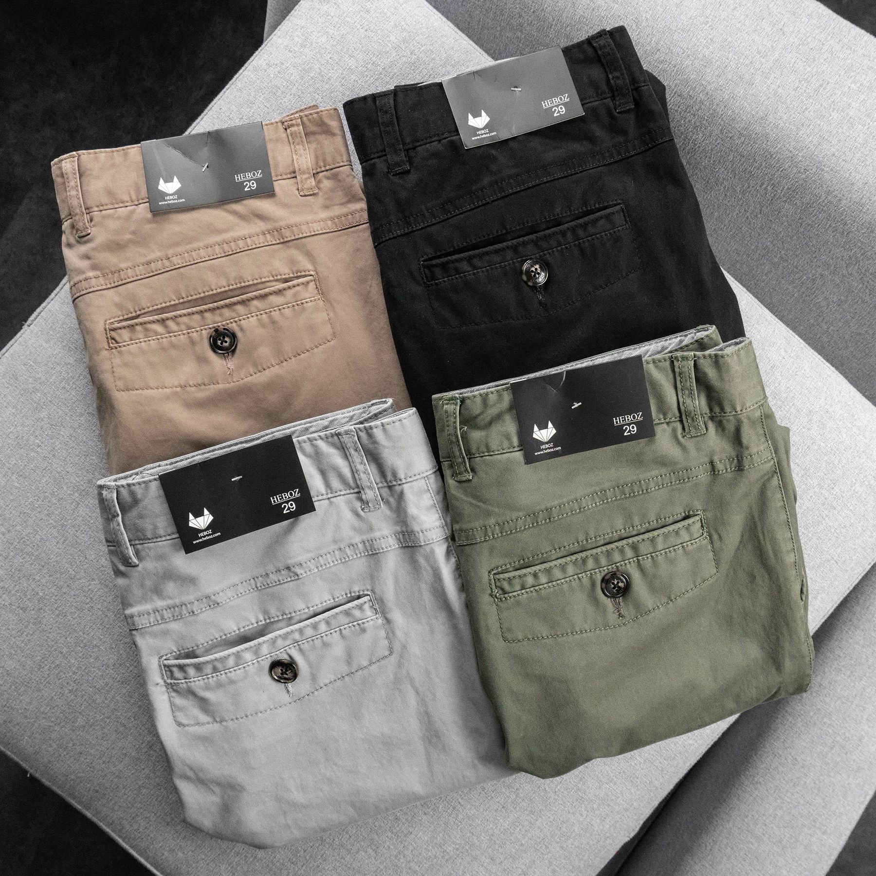 Quần kaki Heboz 4M
