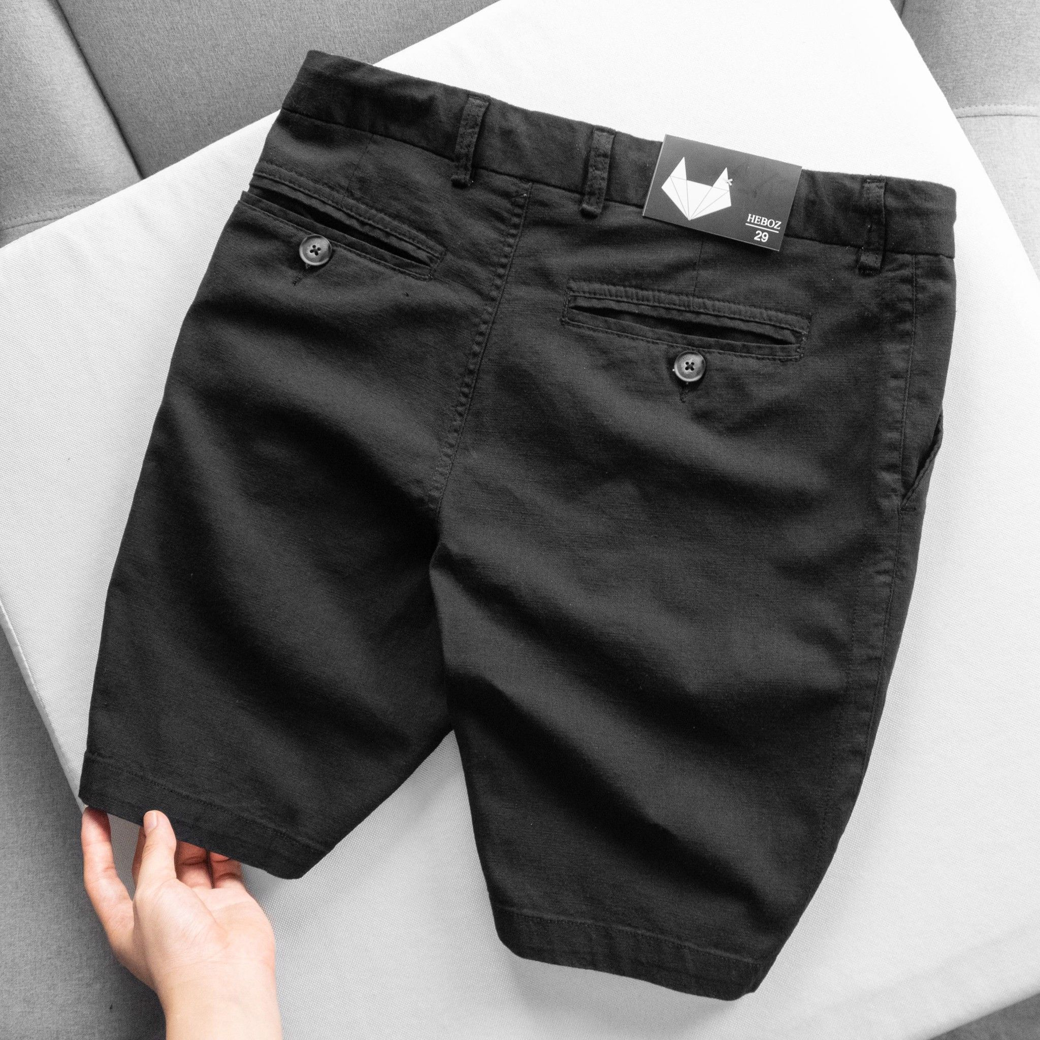 Quần short linen Heboz 5M