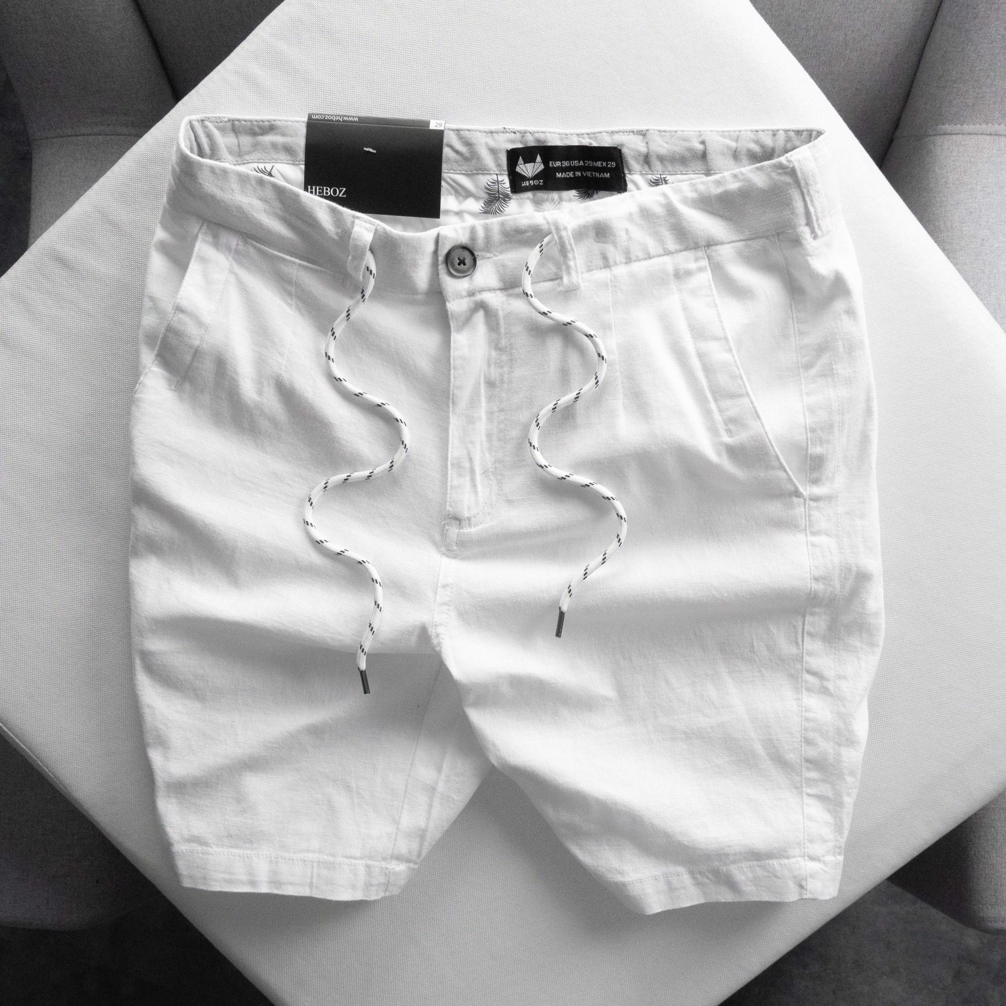 Quần short linen Heboz 5M