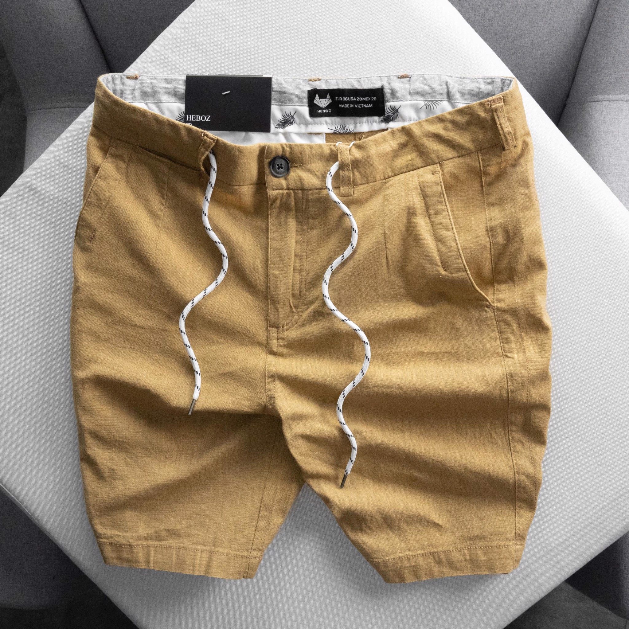 Quần short linen Heboz 5M