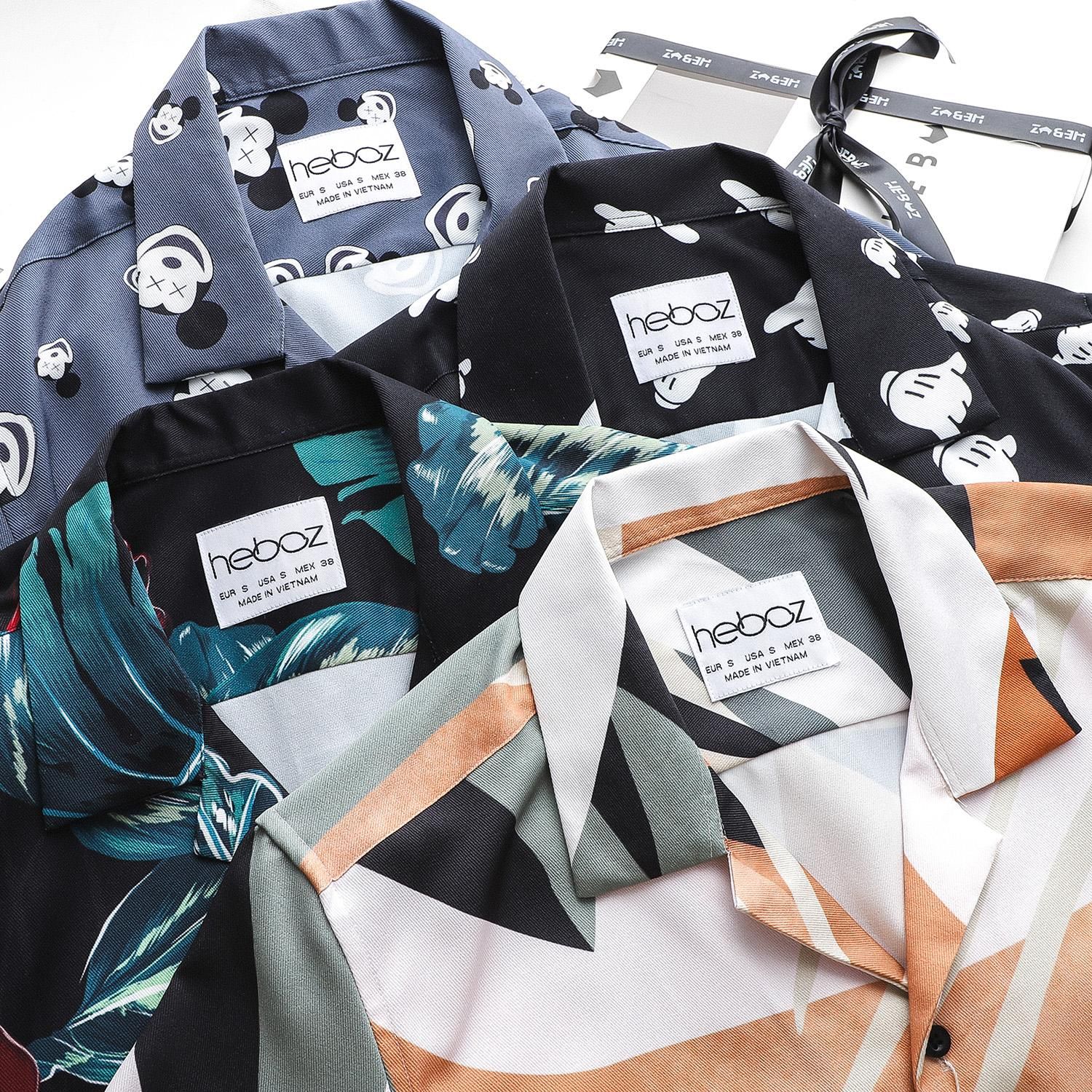 Áo ngắn tay pijama Heboz 4M
