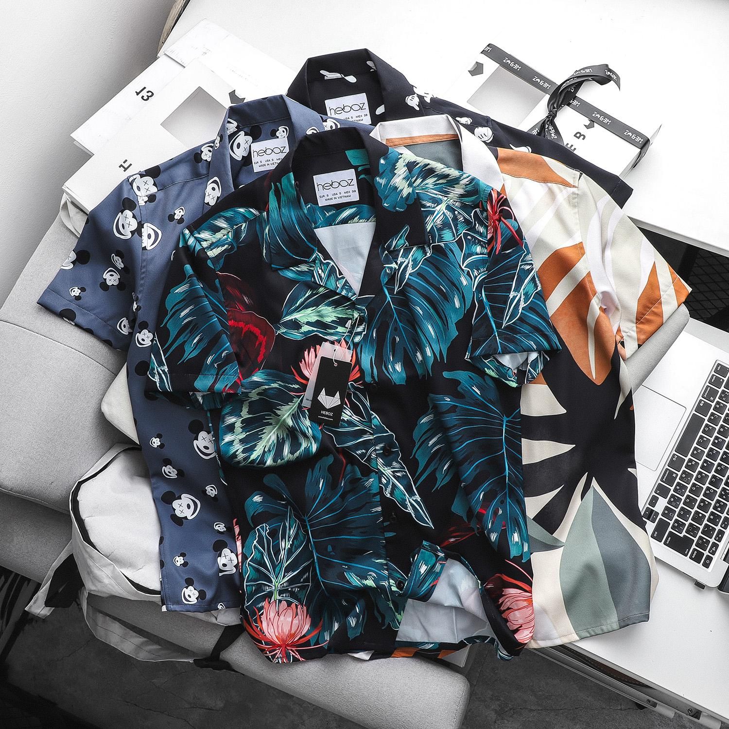 Áo ngắn tay pijama Heboz 4M