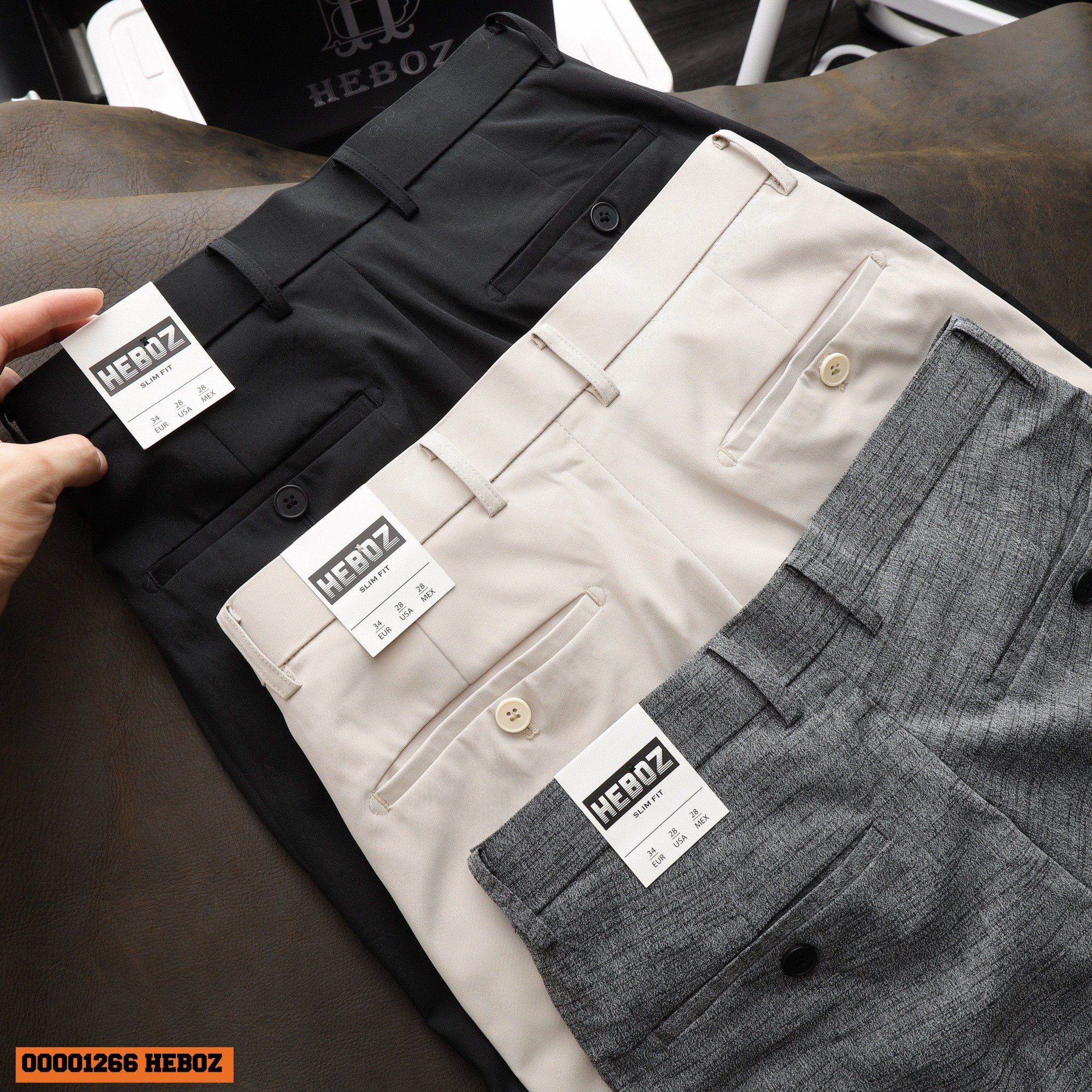 Quần tây Heboz basic cotton 3M - 00001266
